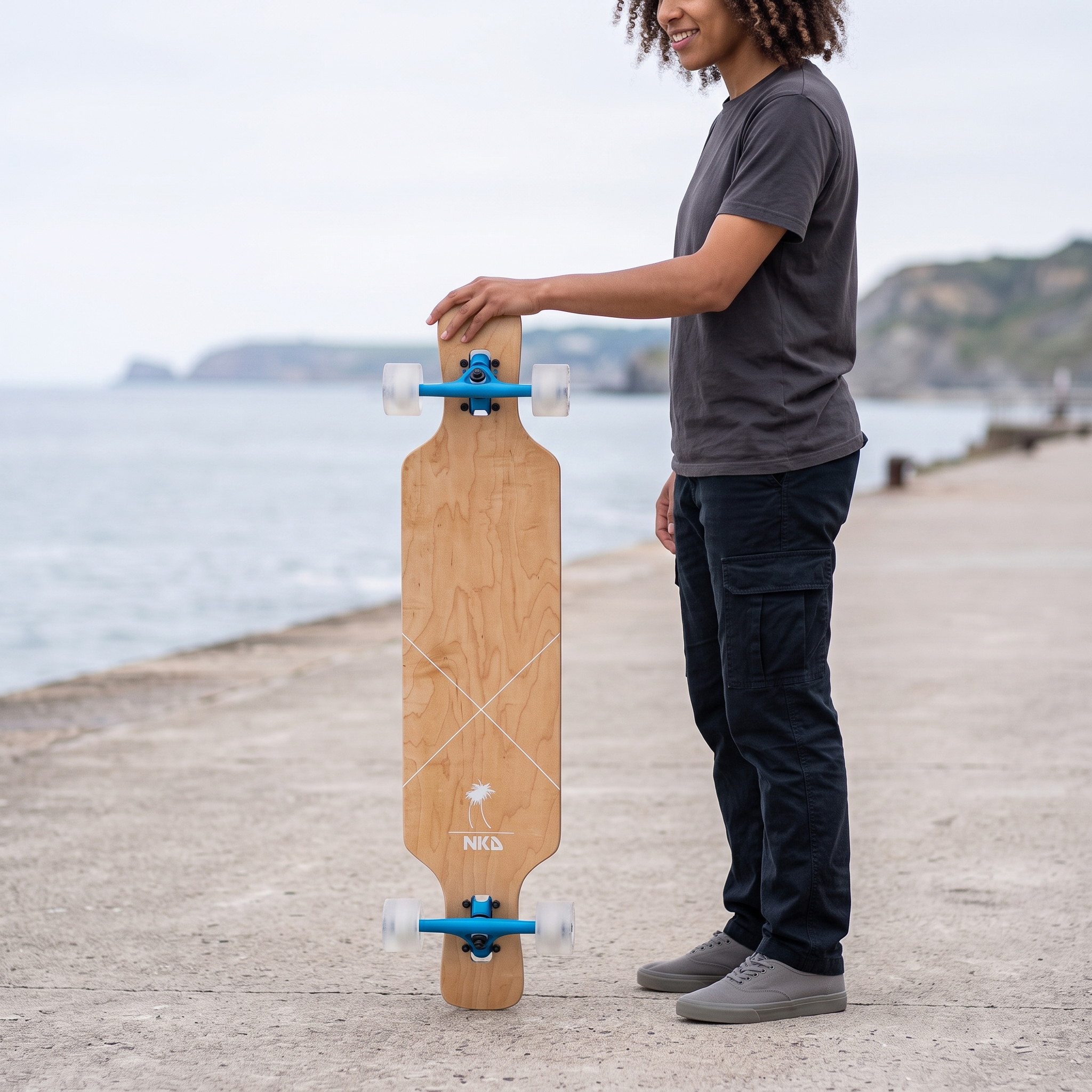 NKX Signature Fiberglas Longboard