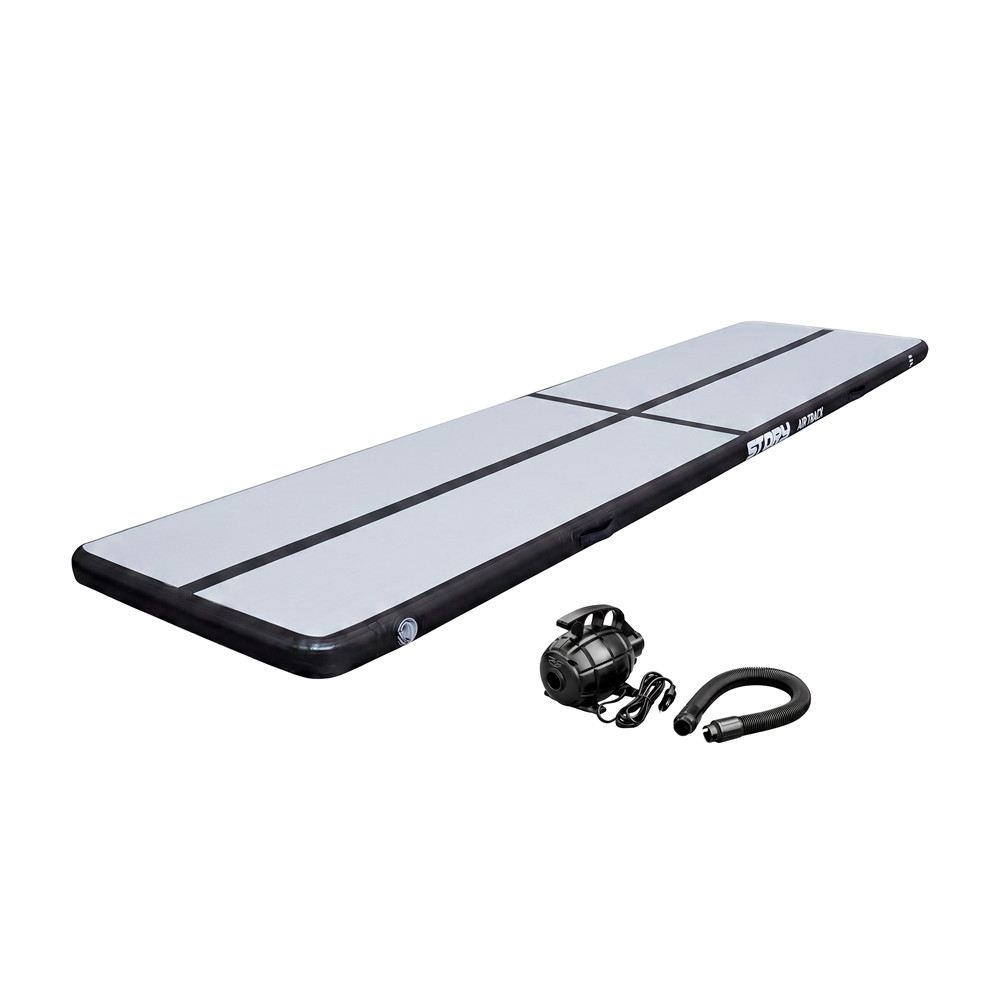 Story Airtrack 4m x 1m x 10cm | Schwarz/Grau | 4m x 1m x 10cm | EuroSkateShop