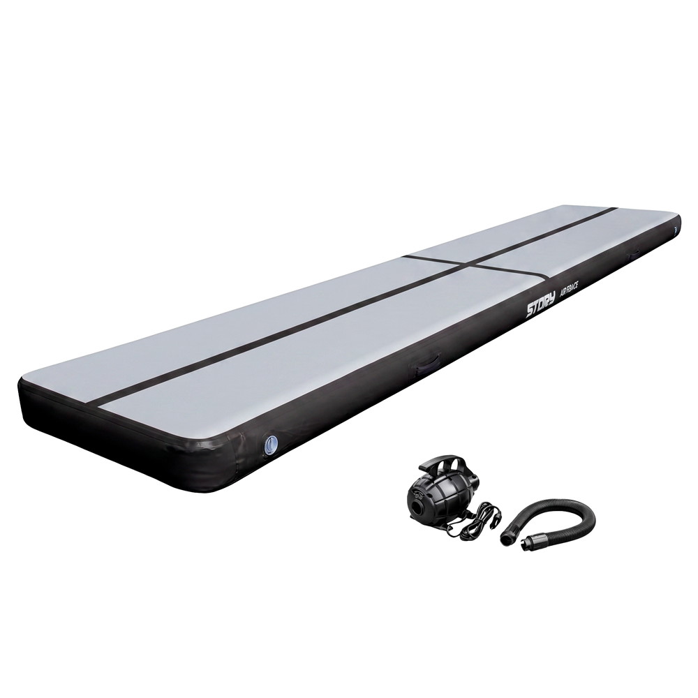 Story Airtrack 5m x 1m x 10cm | Schwarz/Grau | 5m x 1m x 10cm | EuroSkateShop