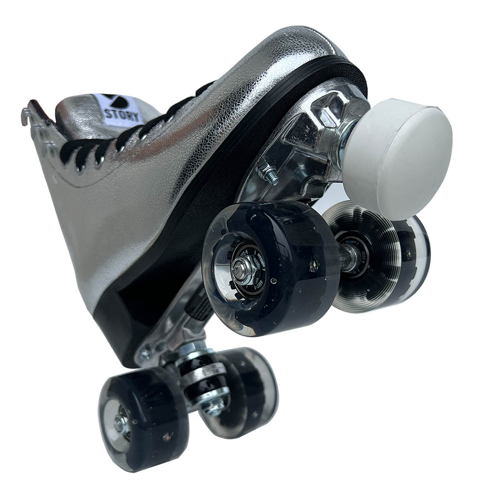 Story Disco Wildleder Rollschuhe