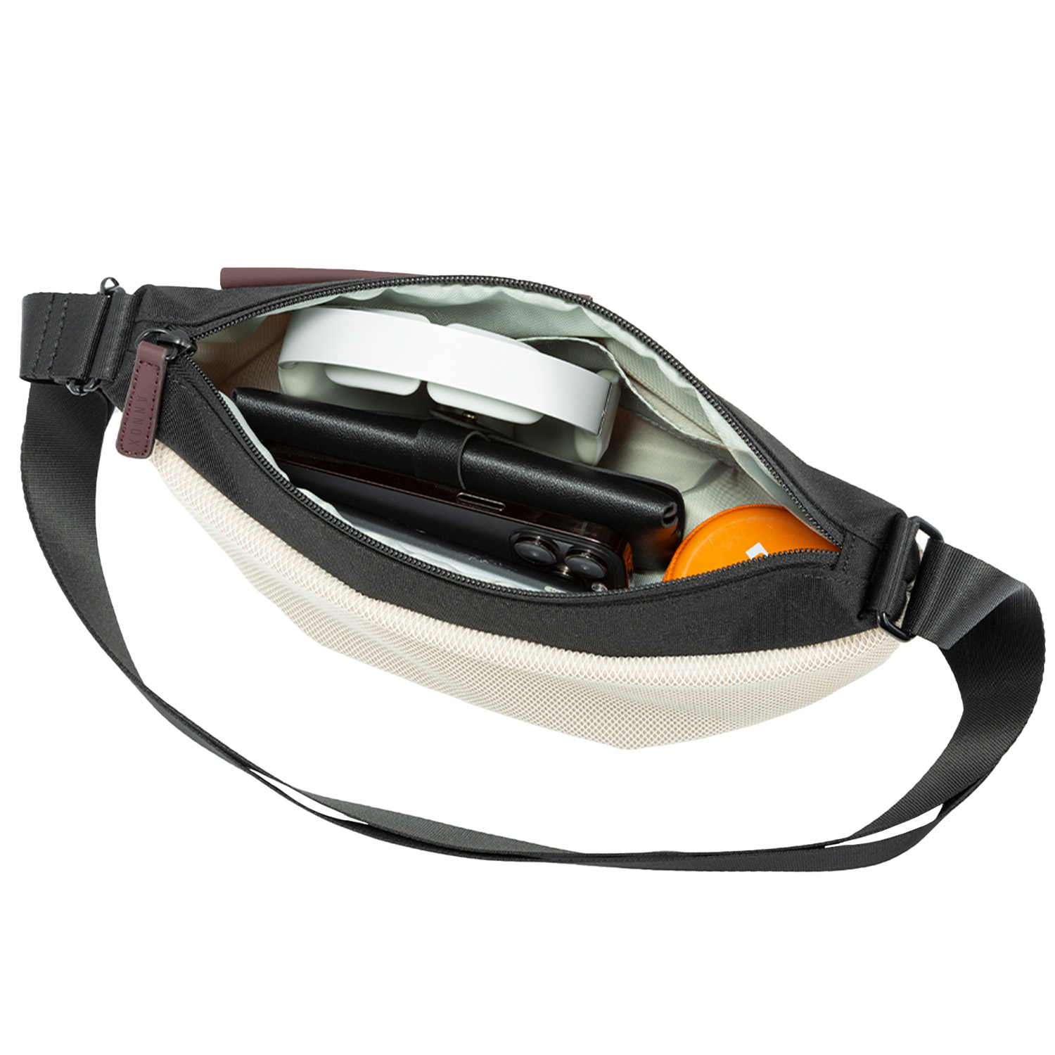 Annox On-The-Go Sling Bag – Wasserabweisende Tasche für Skate und Scooter