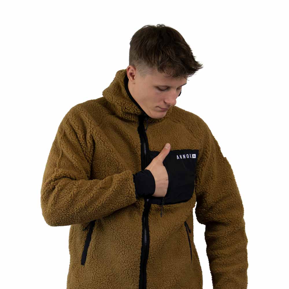Annox Summit Hoodie  Sherpa Fleecejacke