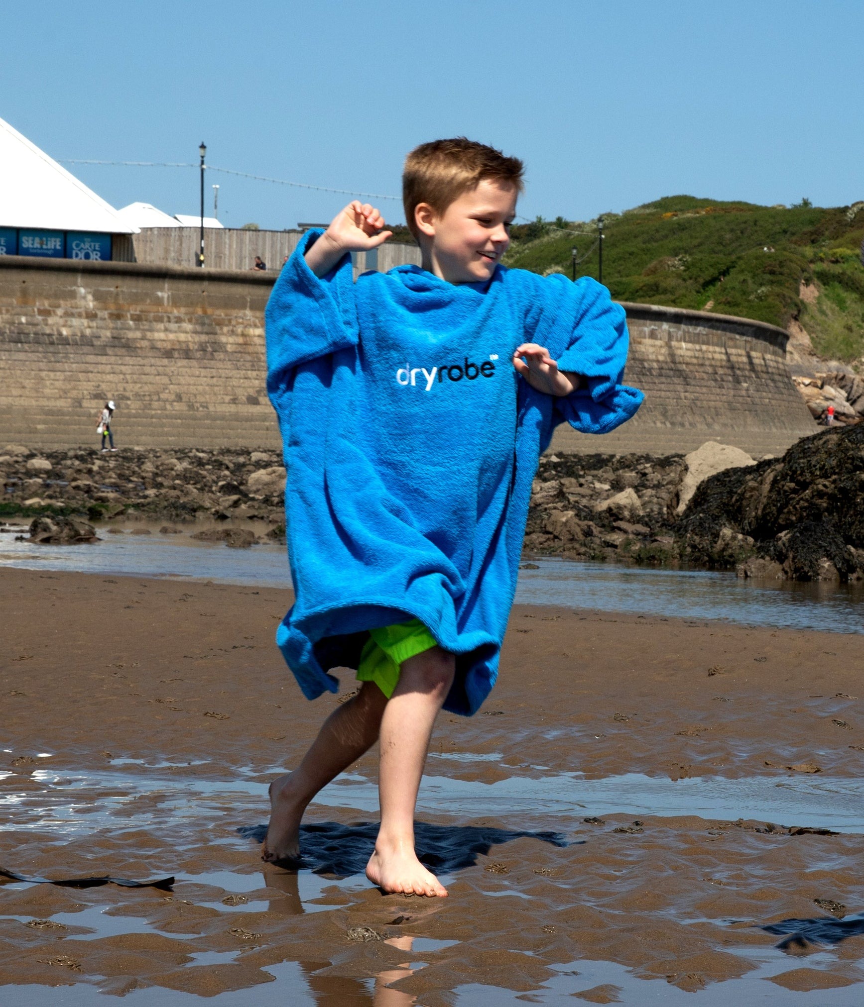 Dryrobe Biologischer Poncho für Kinder