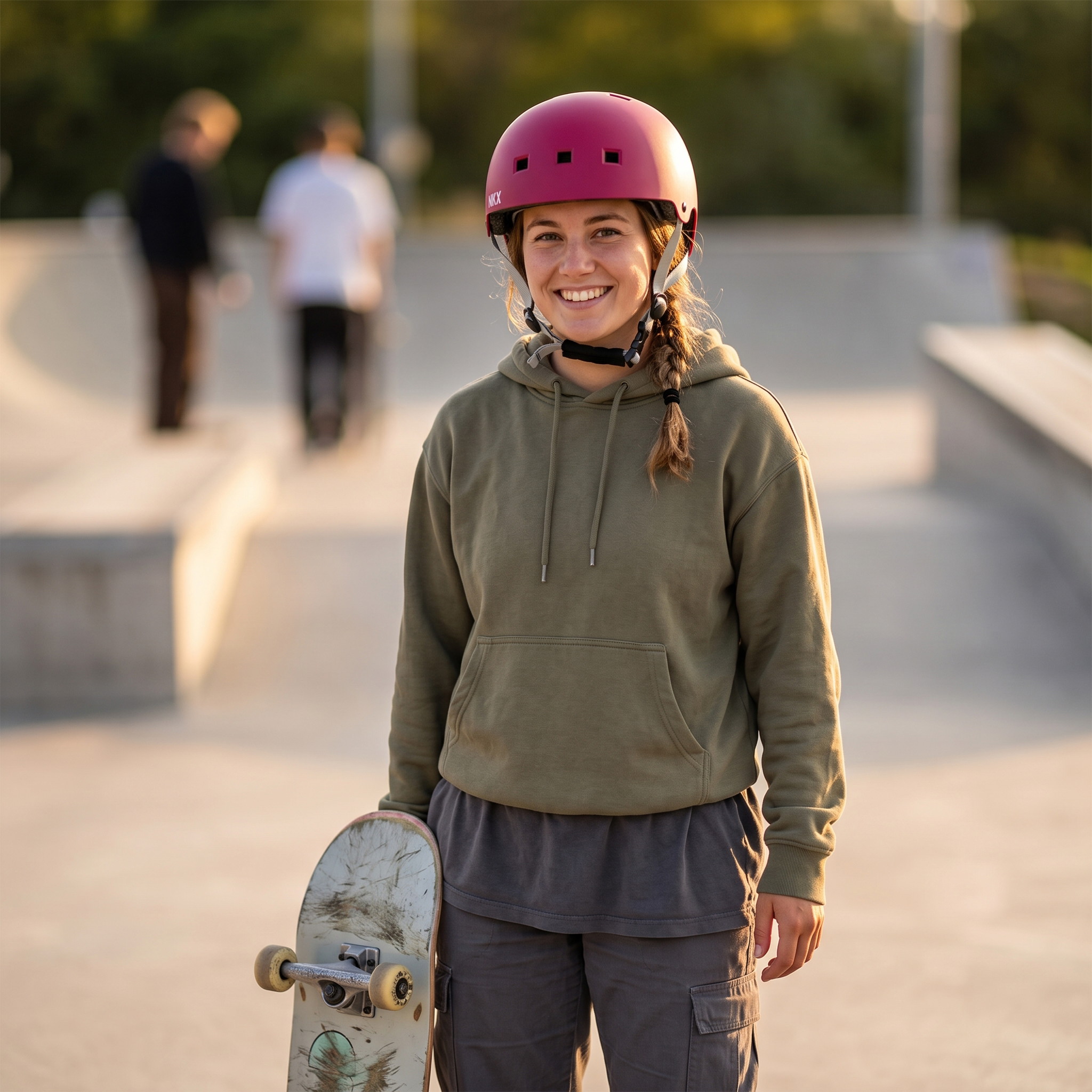 NKX Brain Saver zertifizierter Skate-Helm