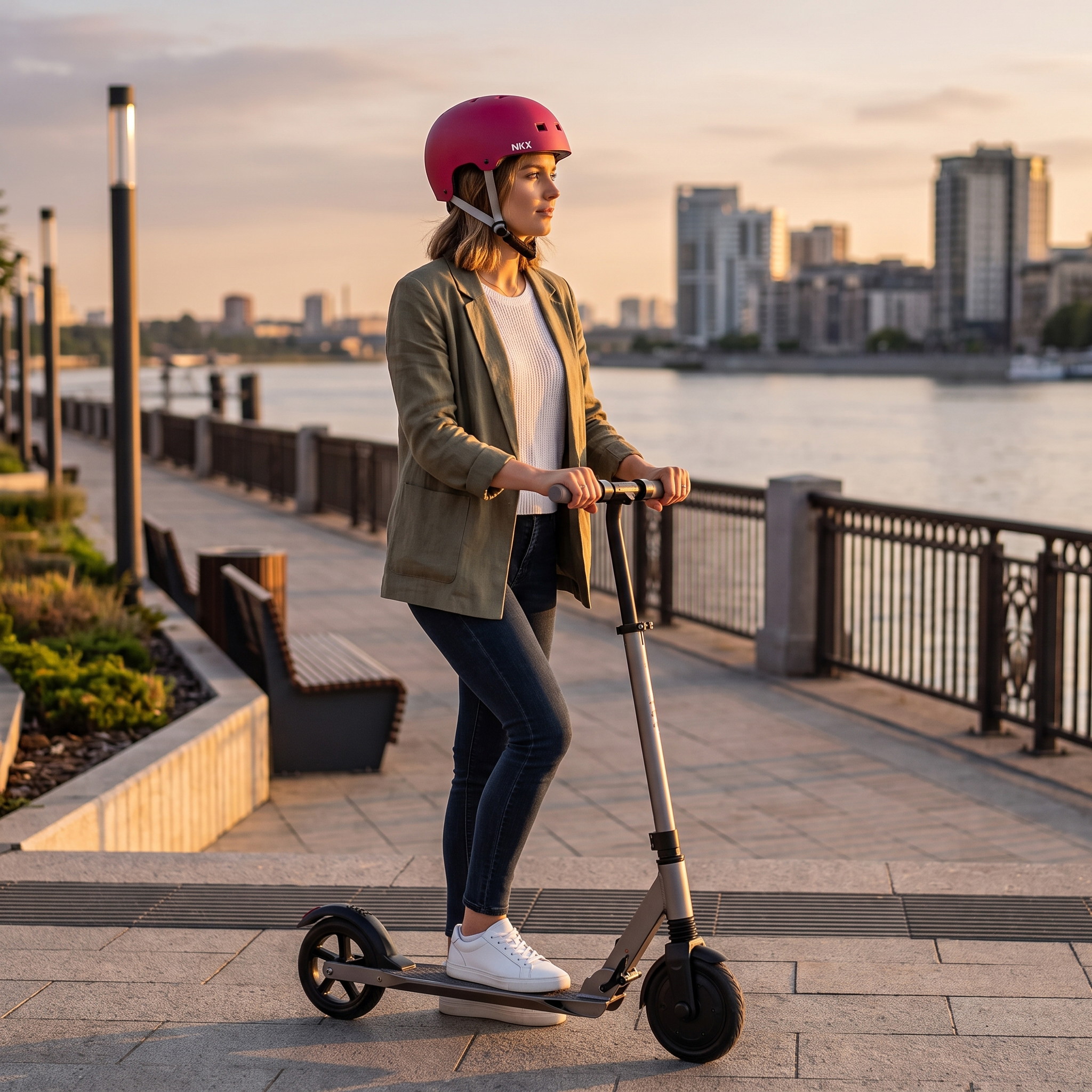 NKX Brain Saver zertifizierter Skate-Helm