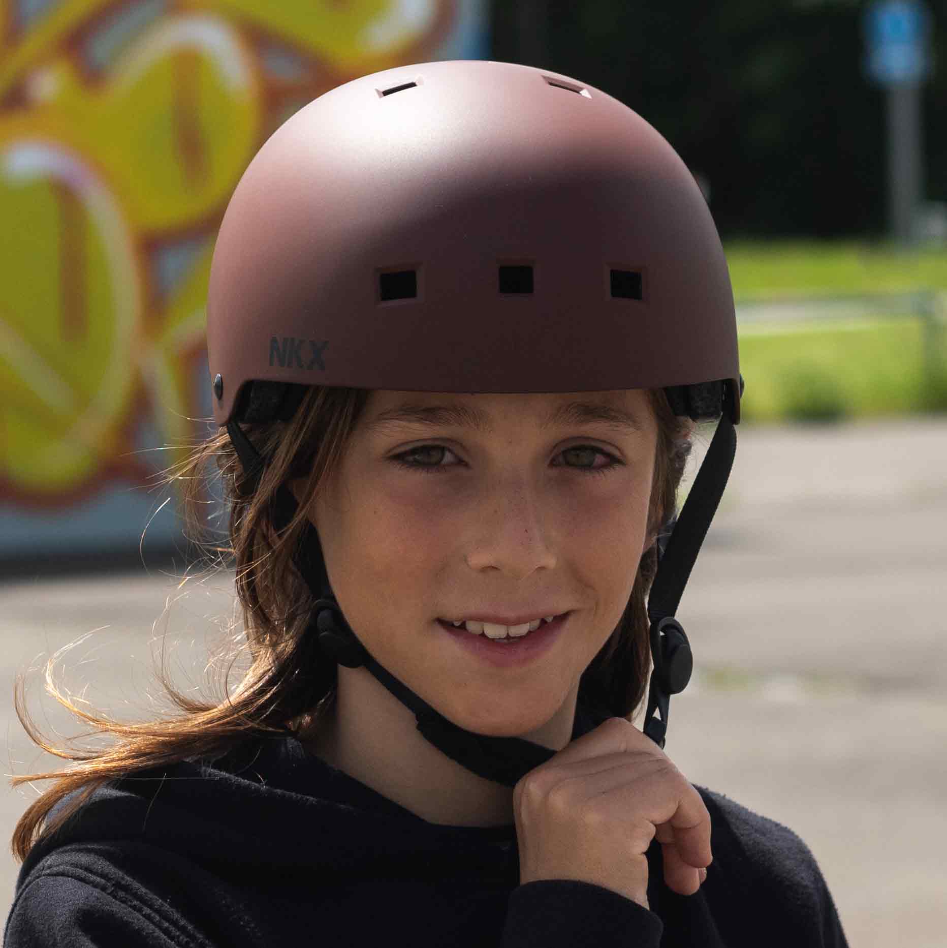 NKX Brain Saver zertifizierter Skate-Helm