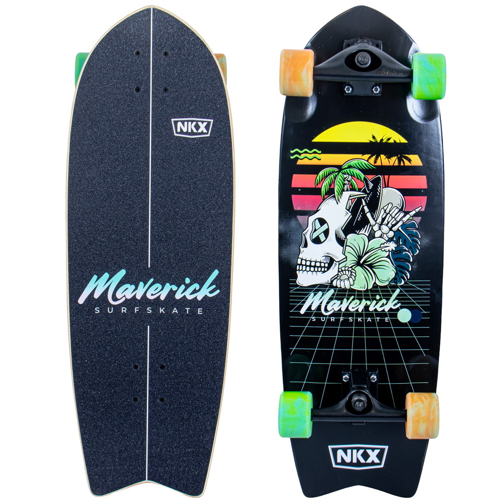 NKX Maverick Surfskate Series | Minze/Schwarz | 76.2 cm | EuroSkateShop