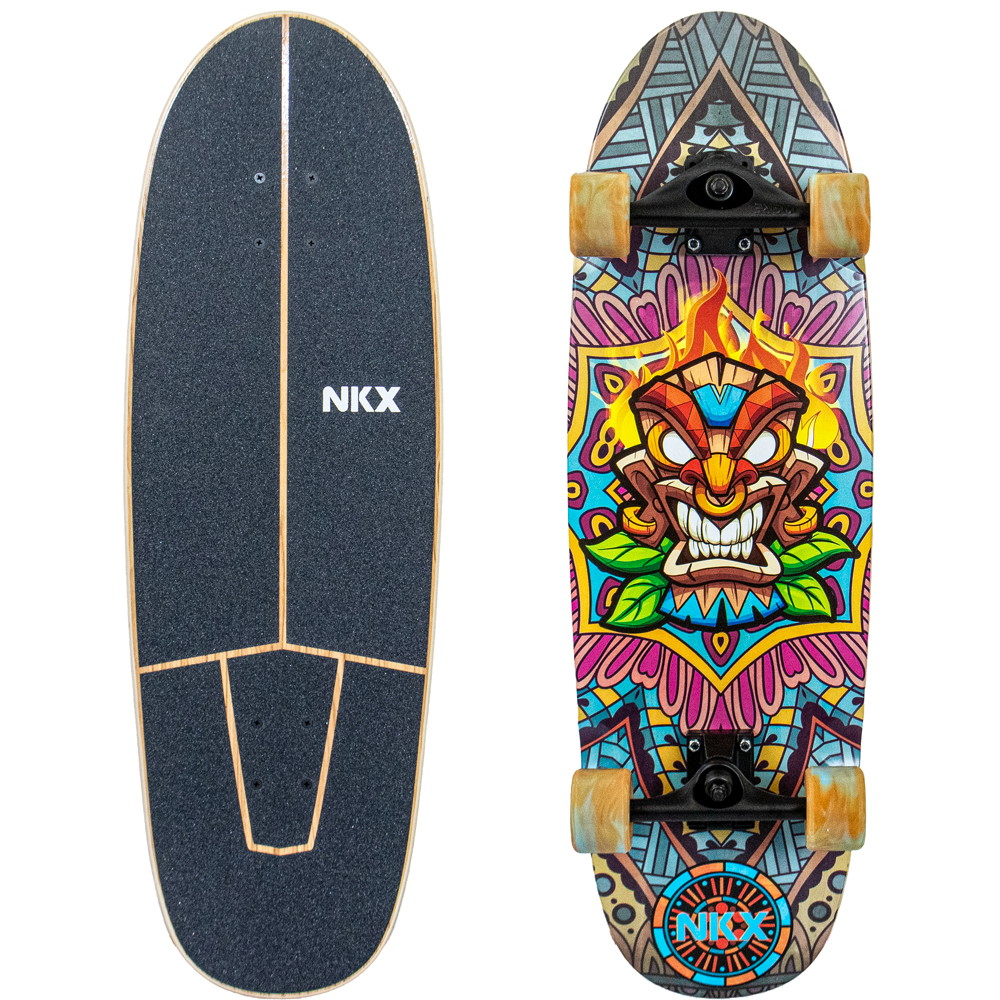 NKX Tiki Series Surfskate | Rot | 82,55 cm | EuroSkateShop