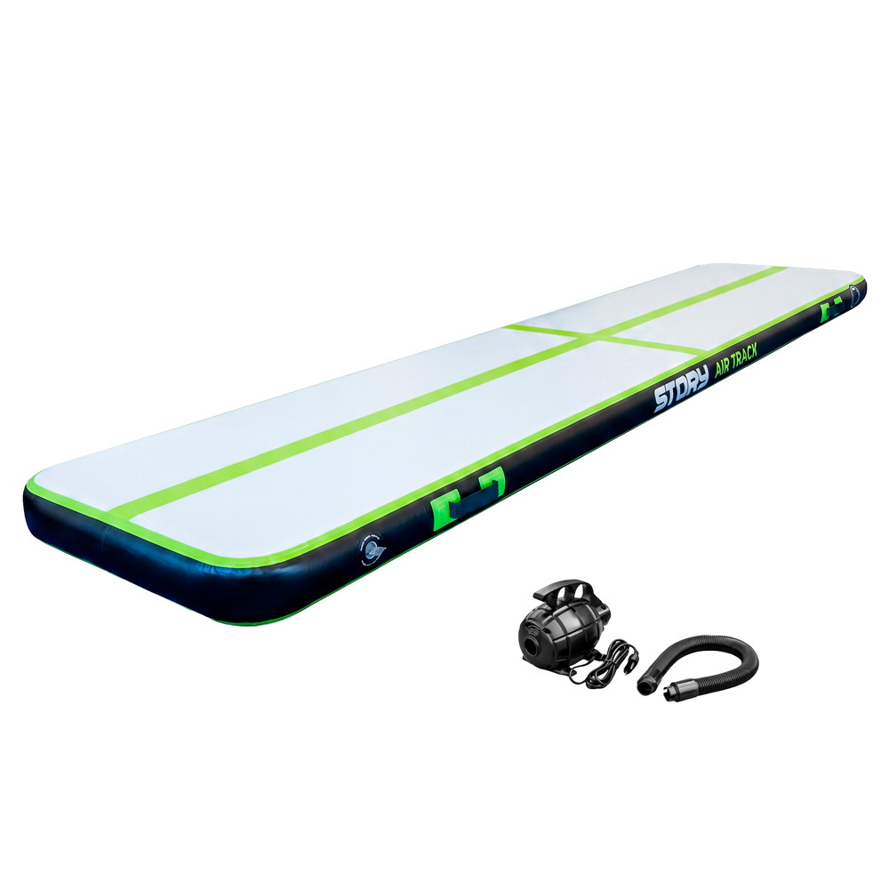 Story Airtrack 5m x 1m x 10cm | Grün/Schwarz | 5m x 1m x 10cm | EuroSkateShop