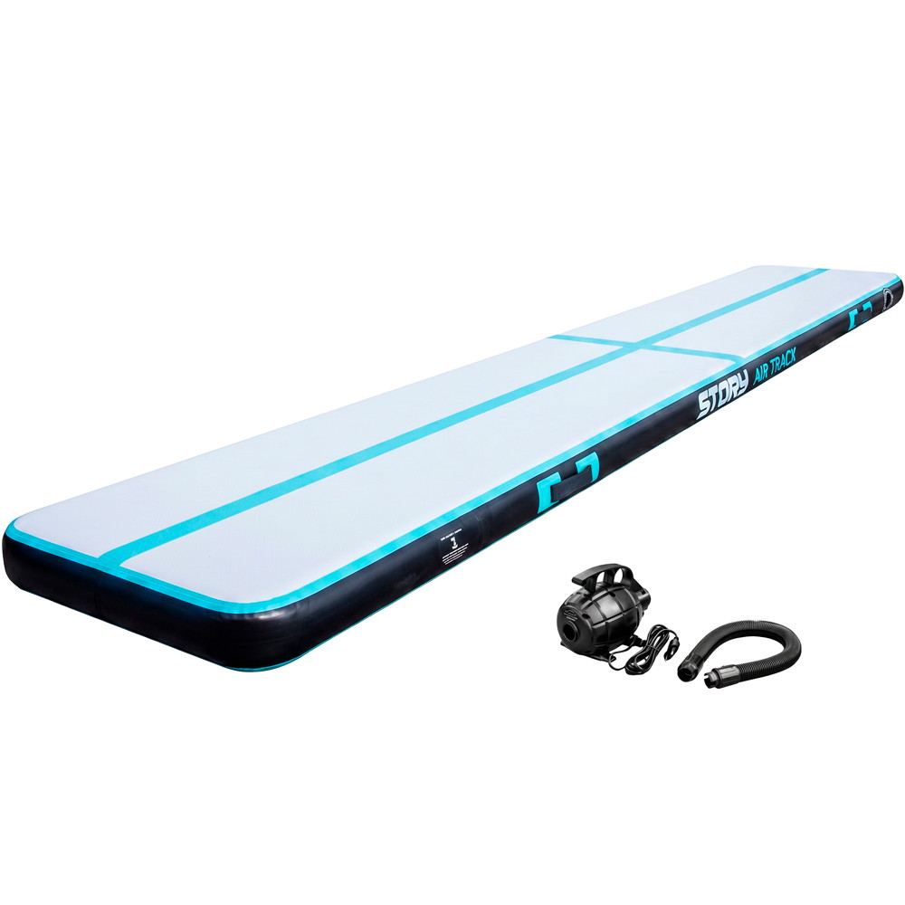 Story Airtrack 6m x 1m x 20cm | Schwarz/Blau | 6m x 1m x 20cm | EuroSkateShop