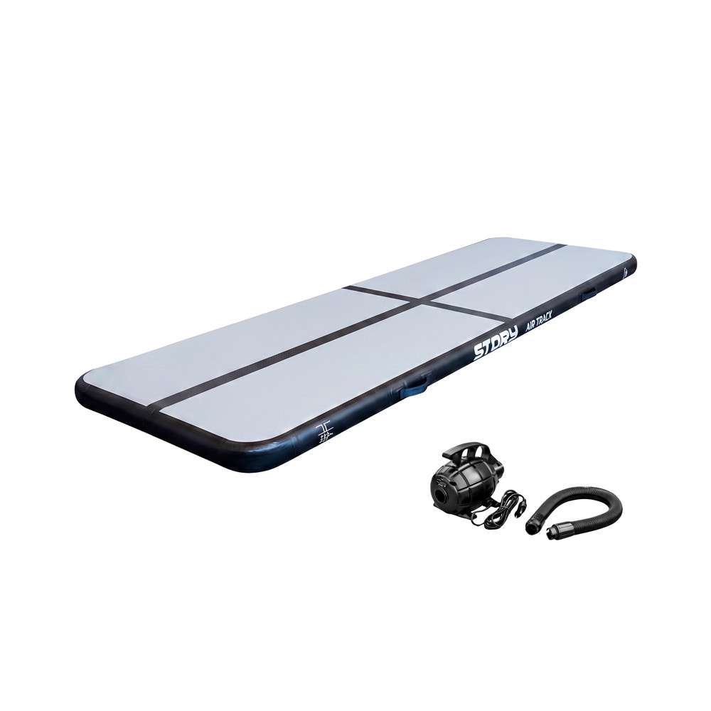 Story Airtrack 3m x 1m x 10cm | Schwarz/Grau | 3m x 1m x 10cm | EuroSkateShop