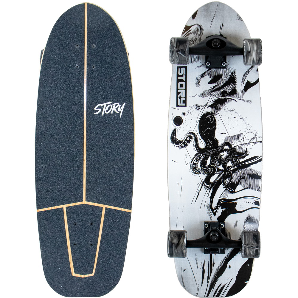 Story Egg Series Surfskate | Weiß | 80,6 cm | EuroSkateShop