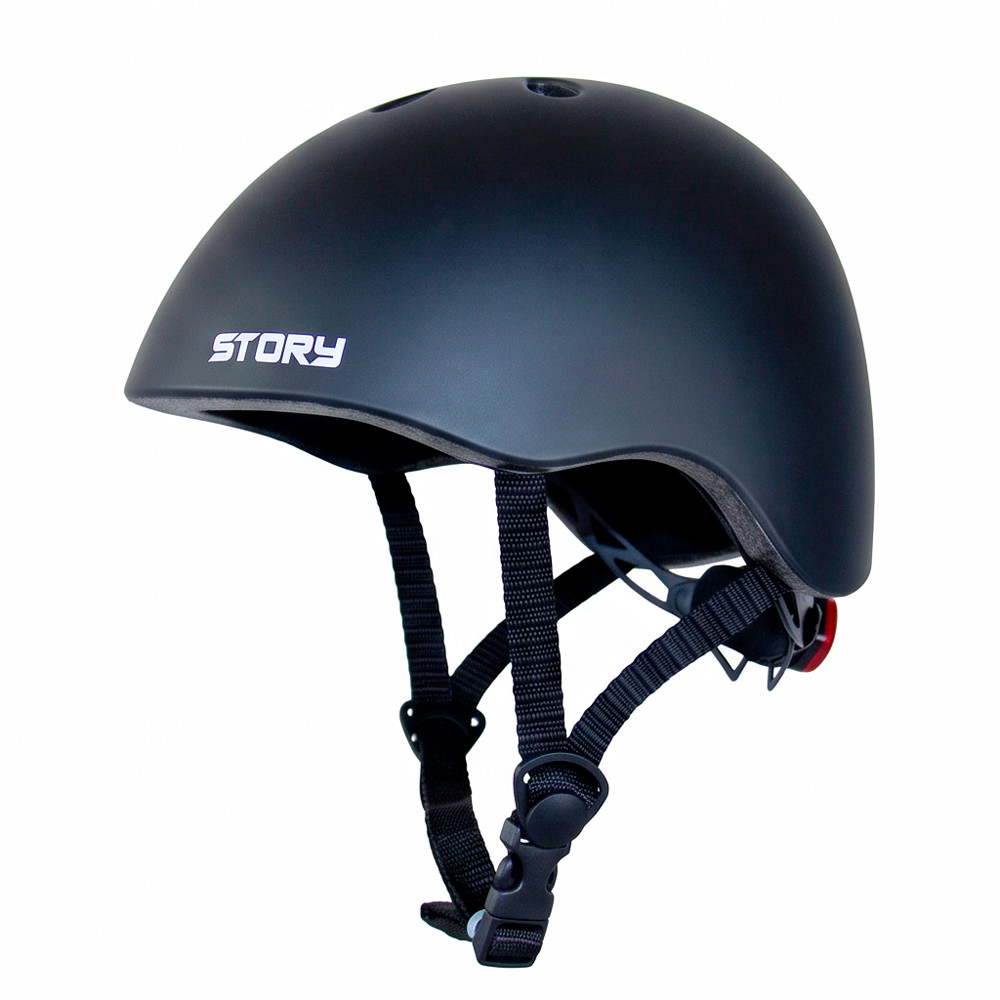 Story Kids Zertifizierter Skatehelm | Schwarz | XS Youth | EuroSkateShop