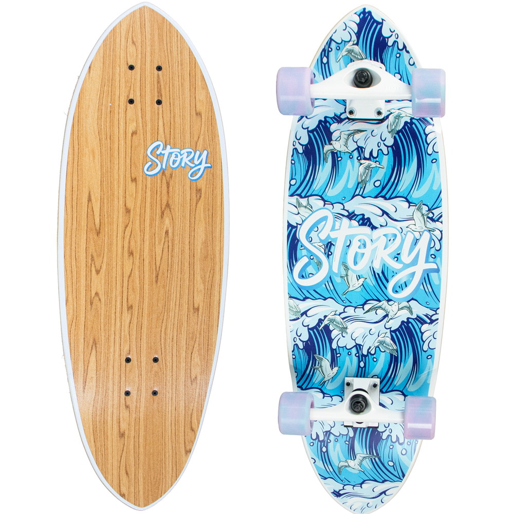 Story Roundfin Series Surfskate | Hellblau | 80,6 cm | EuroSkateShop