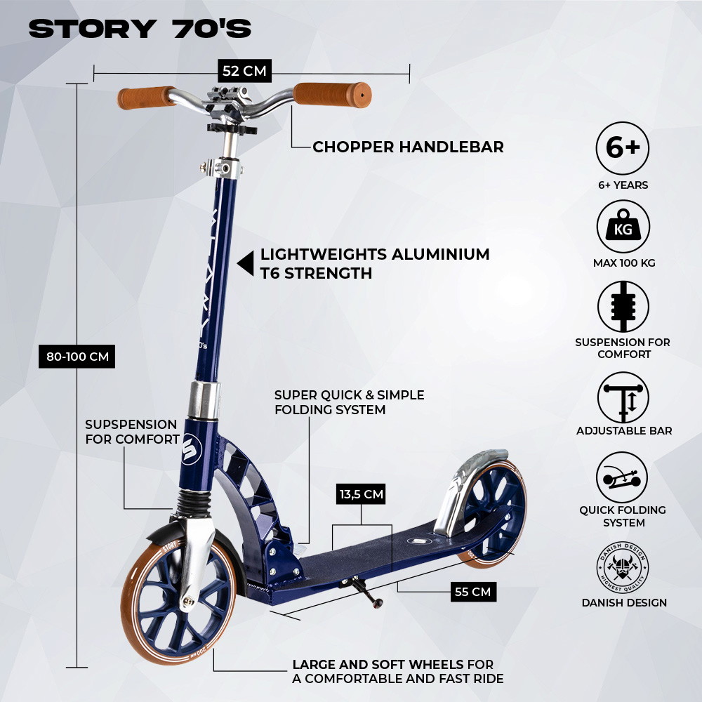 Story 70's Transport Cityroller