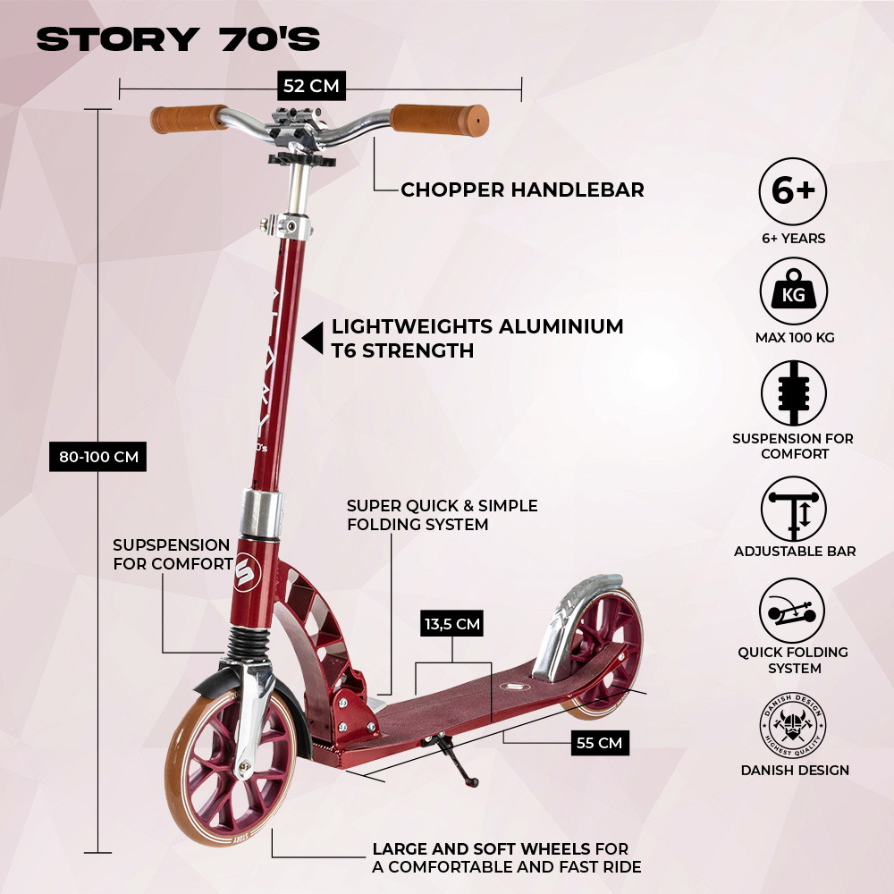 Story 70's Transport Cityroller