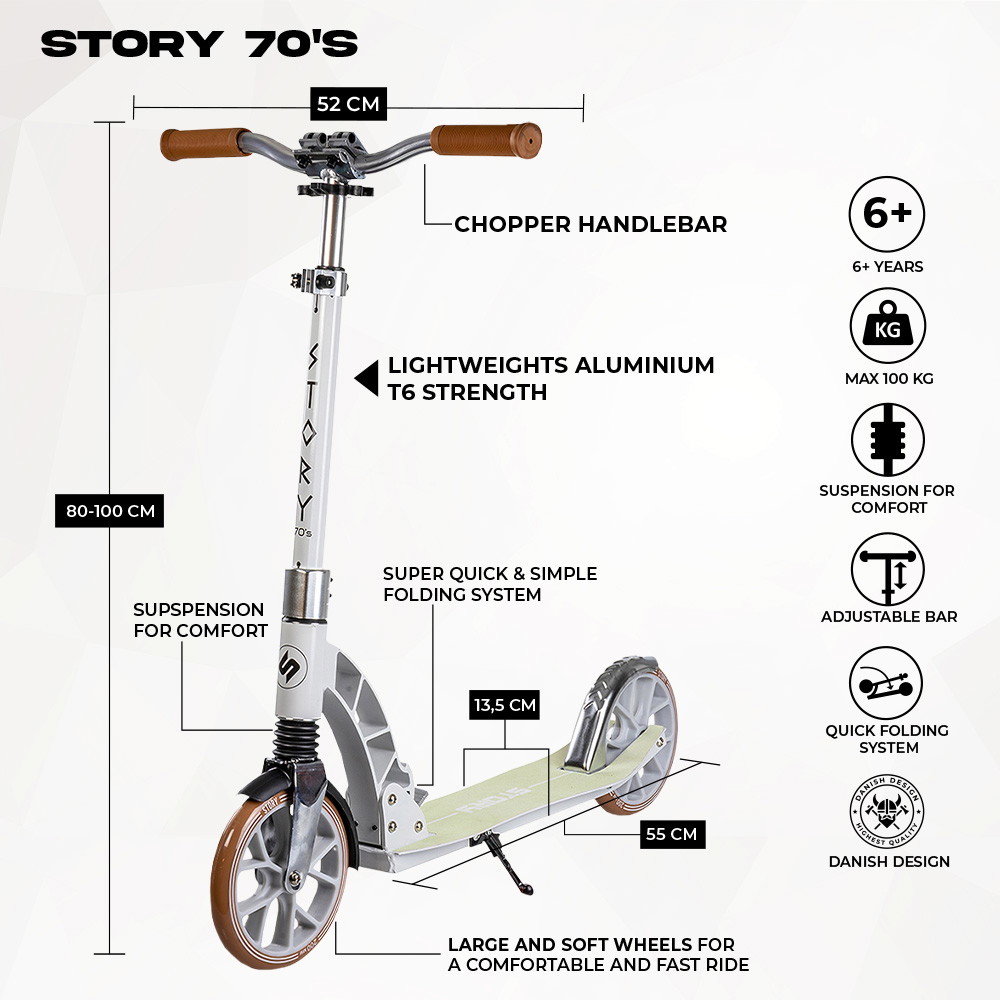 Story 70's Transport Cityroller