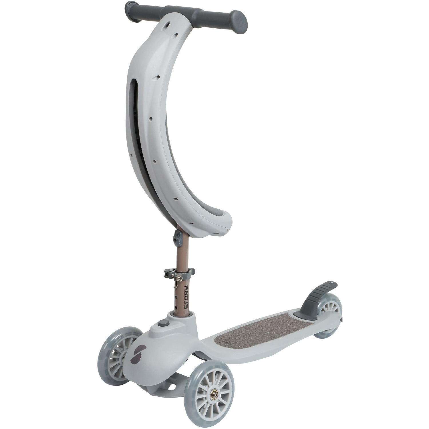 Story 4in1 LED Kinderroller mit 3 Rädern