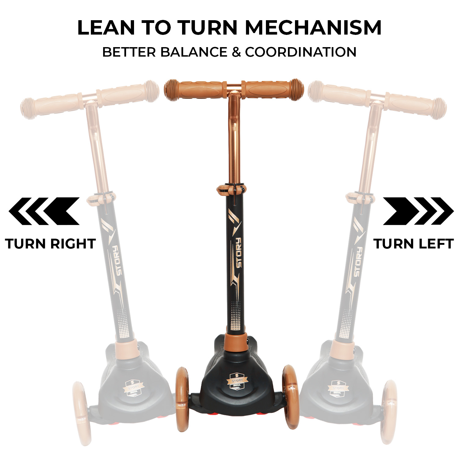 Story Mini LED 3-Rad Scooter