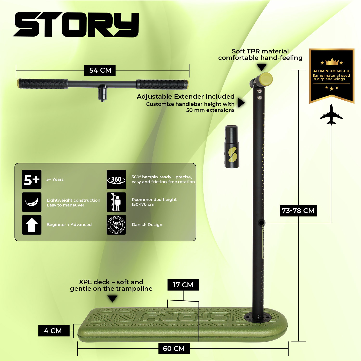 Story Pro Trampolin Scooter / Roller