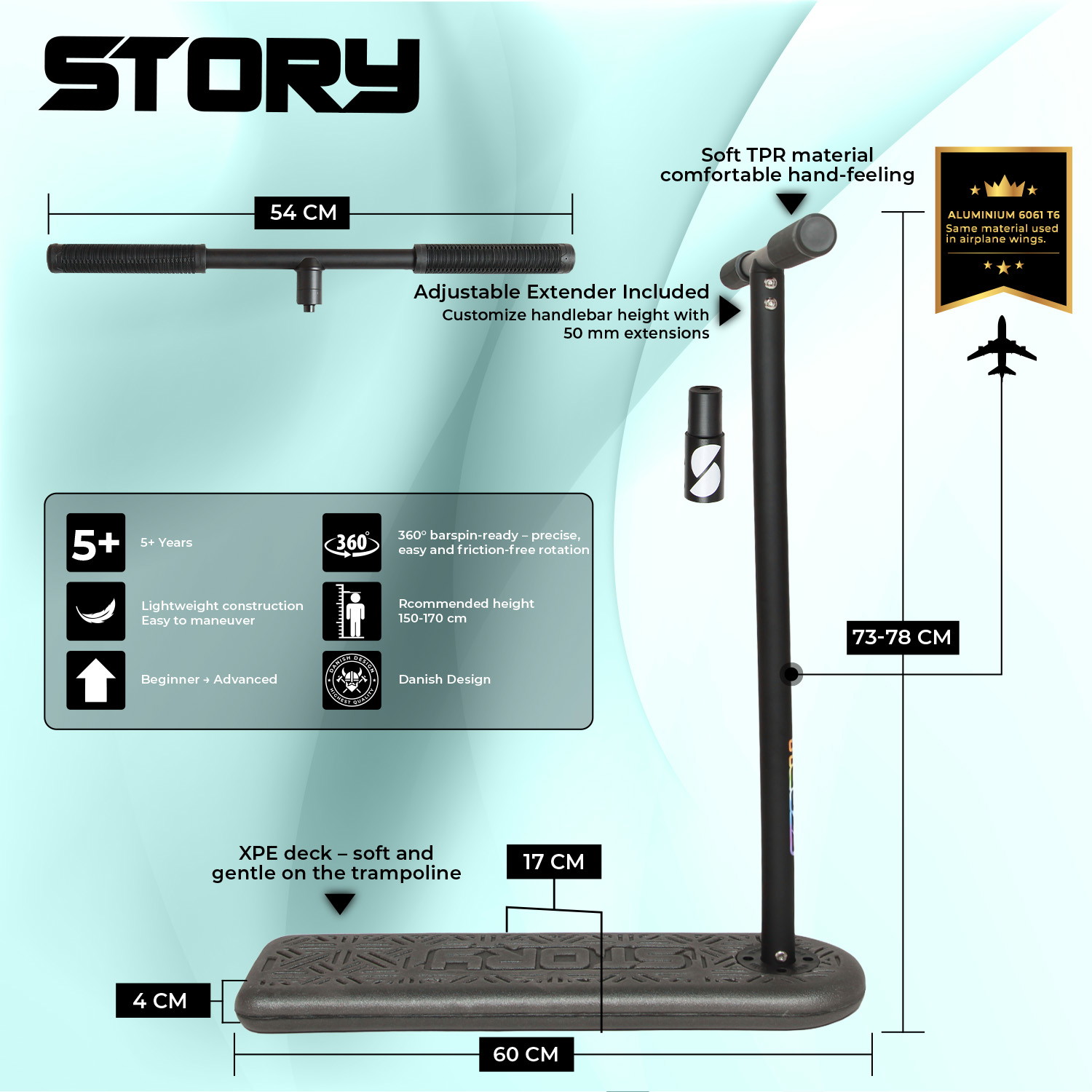 Story Pro Trampolin Scooter / Roller