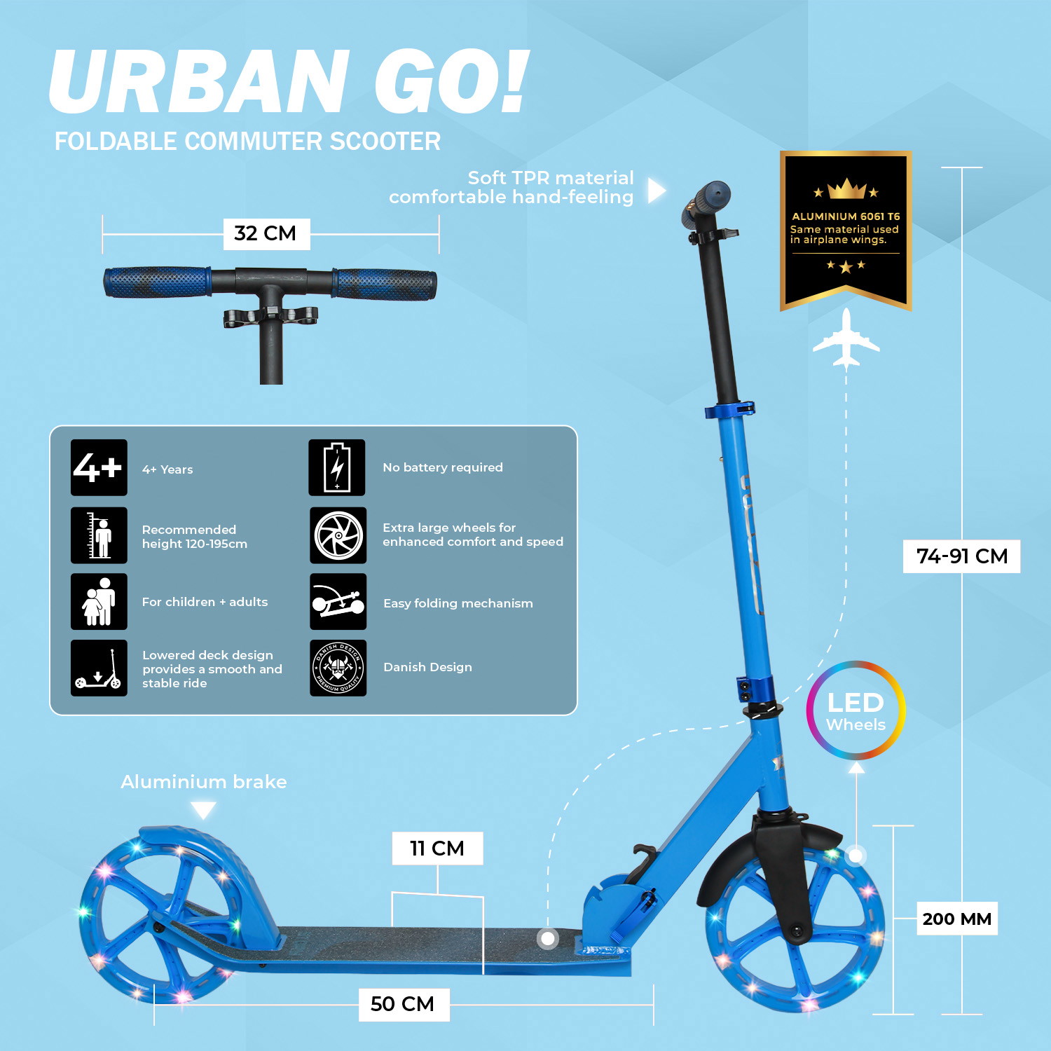Story Urban GO! Faltbar Cityroller