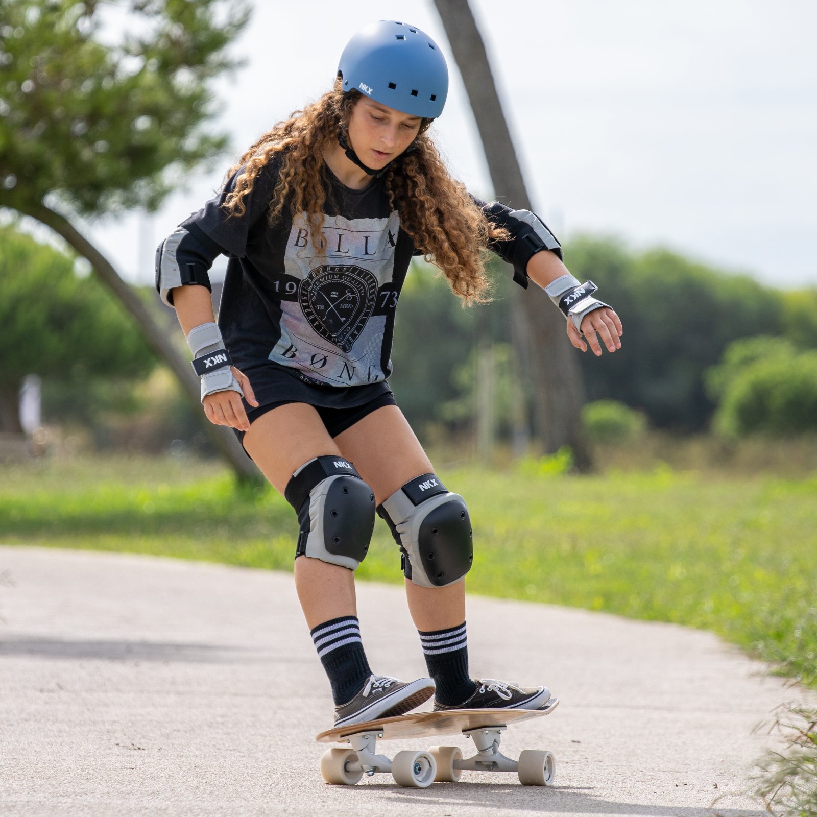 NKX Brain Saver zertifizierter Skate-Helm