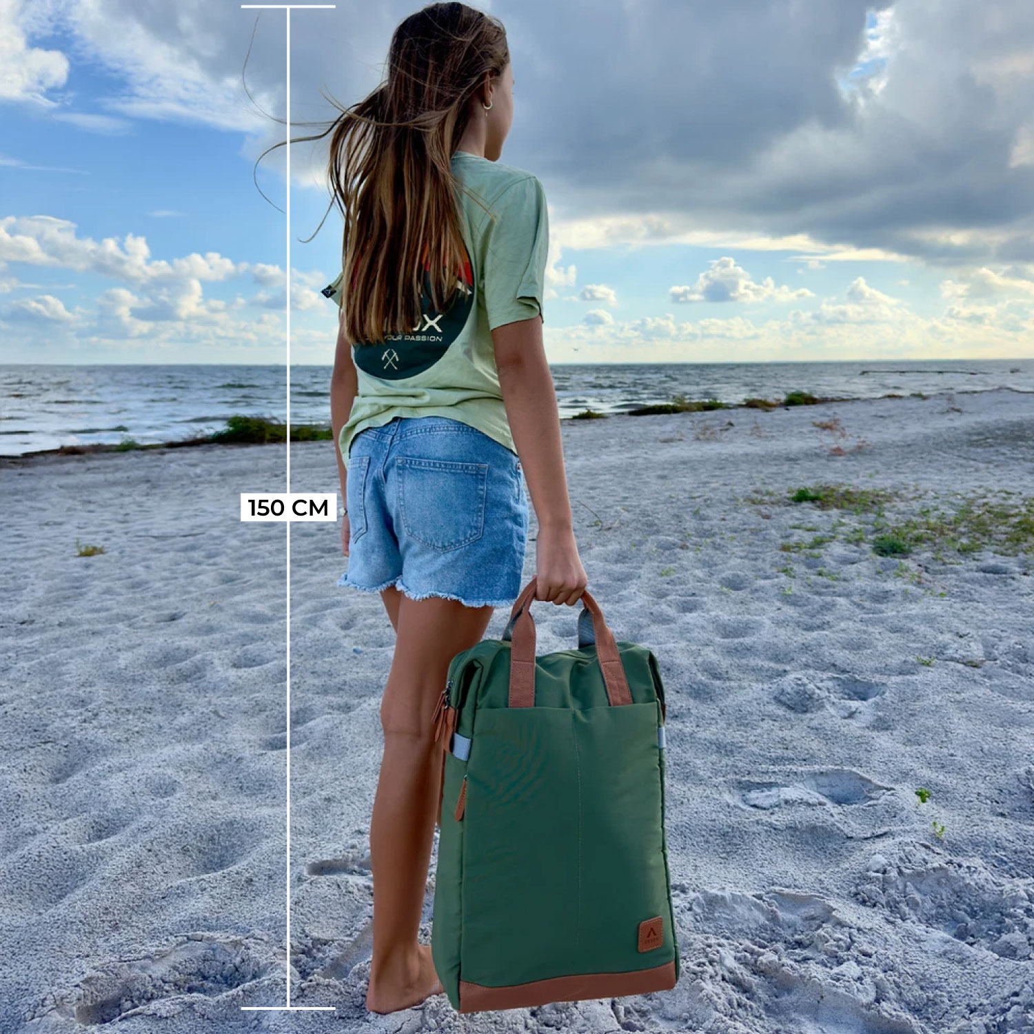 Annox Follow Your Passion Rucksack – Wasserabweisender Rucksack aus recyceltem Material