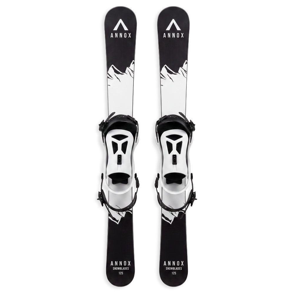 Annox Stubby Wide Snowblade - Schwarzweiß - 125 cm (42-47)