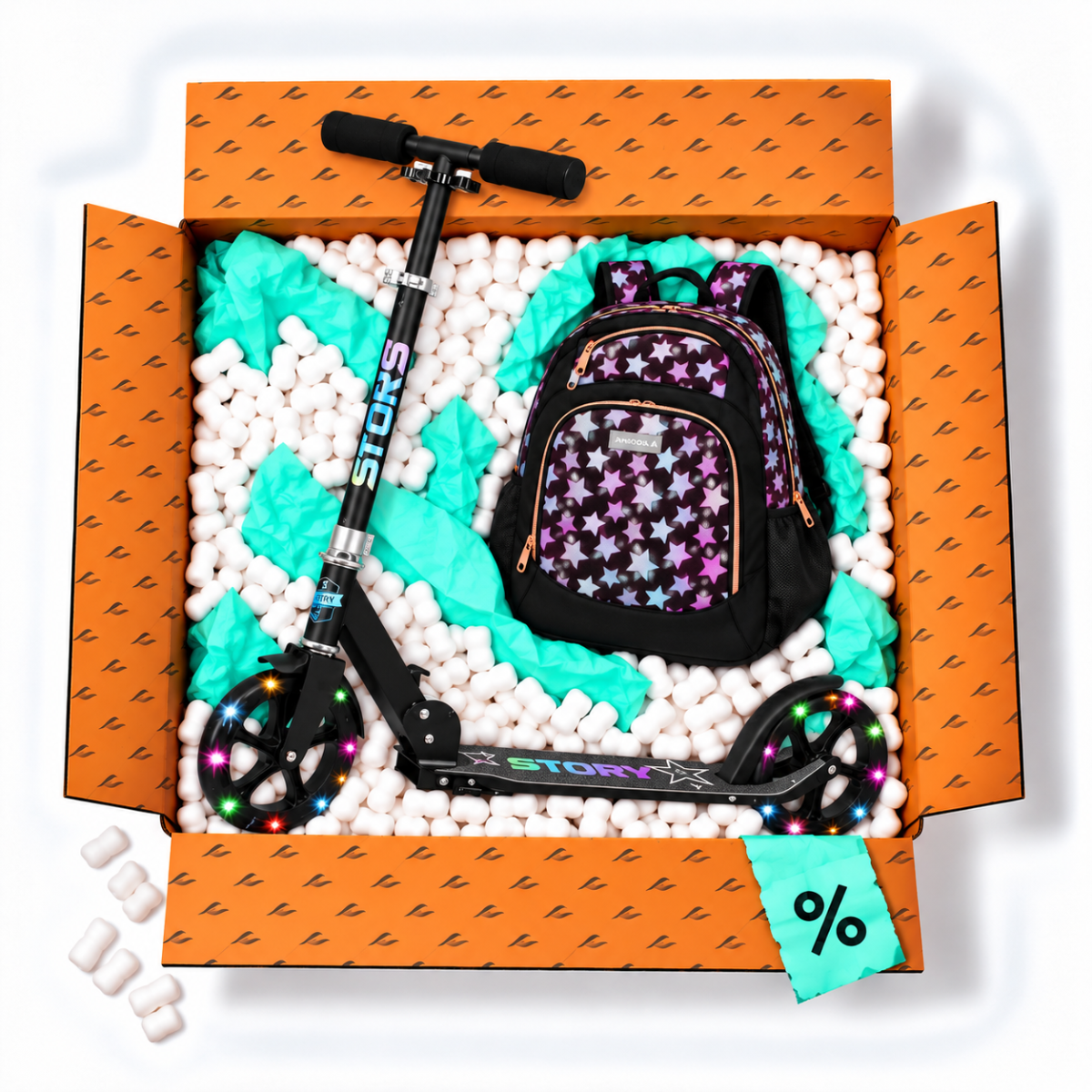 Scooter & Rucksack – Urban Essentials Pack - S/M
