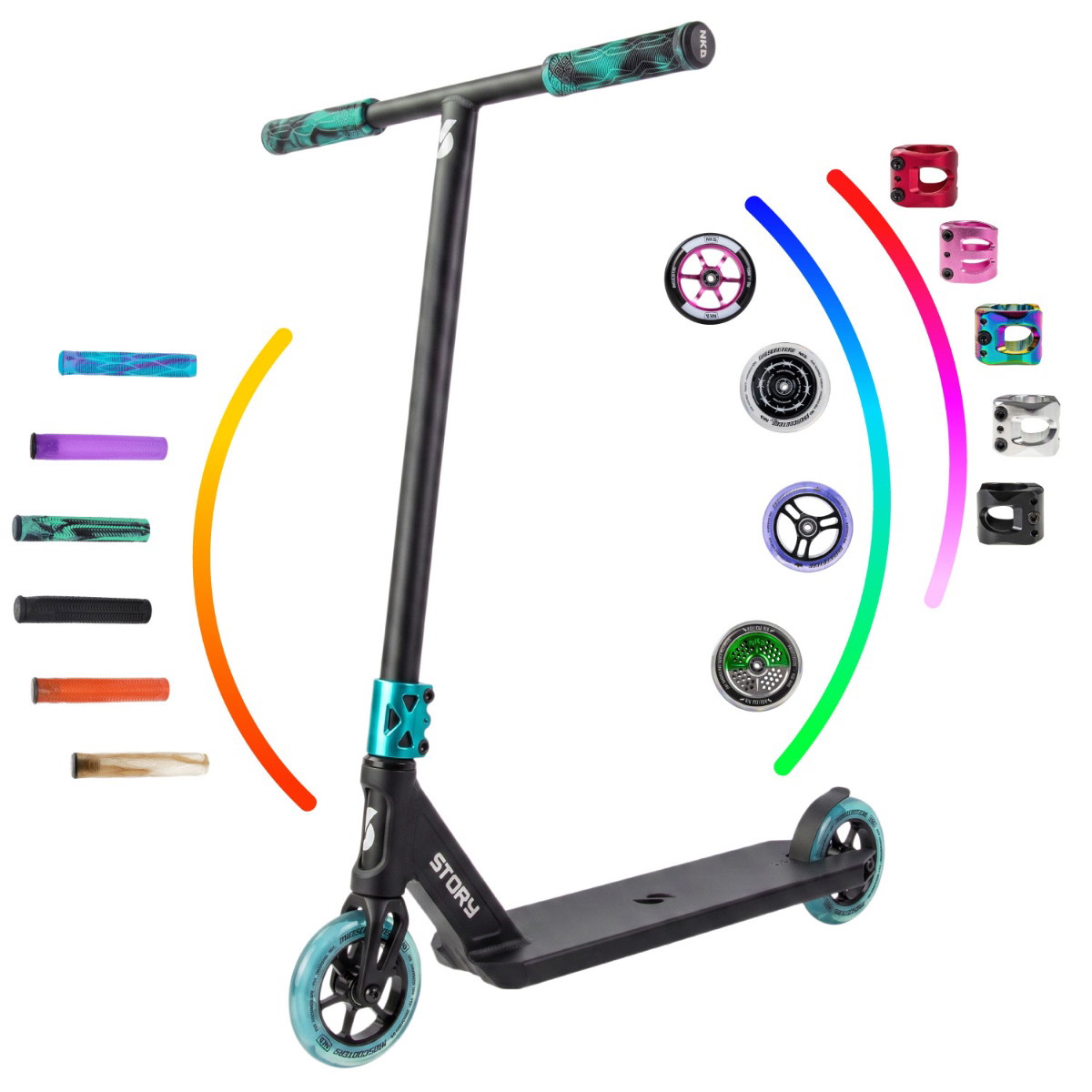 Euroskateshop Rider’s Choice Komplett-Stunt-Scooter