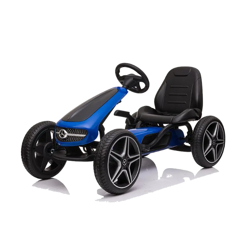 Mercedes-Benz Tret-Gokart für Kinder - Blau - One Size
