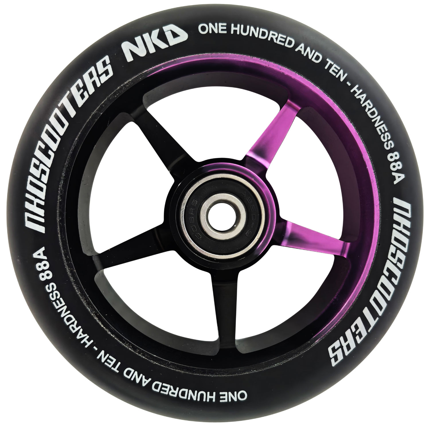 NKD Code 7075 Rad | Schwarzlila | 110 mm | EuroSkateShop