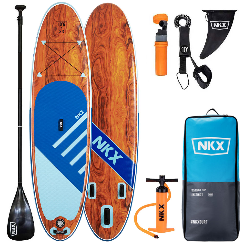NKX Instinct Aufblasbar SUP | Maverick Blau | 10'6 | EuroSkateShop