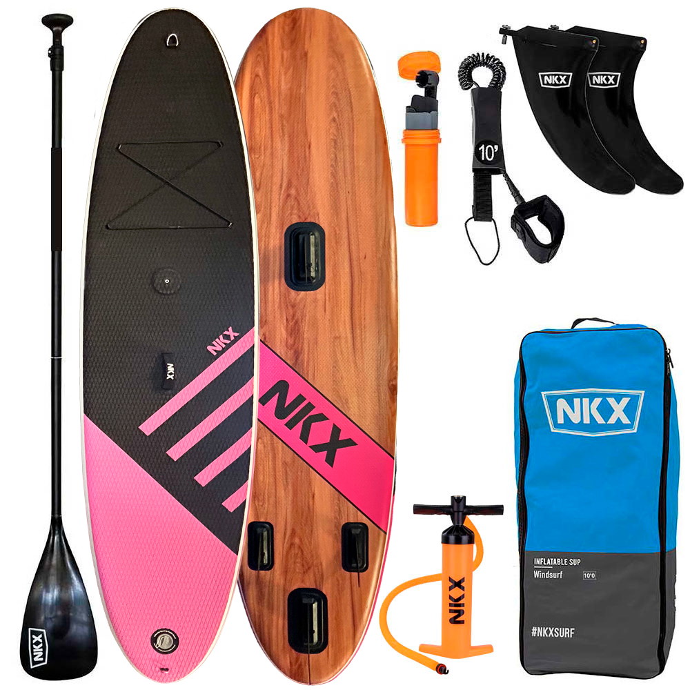 NKX Windsurf Aufblasbaren SUP | Blackpink | 10'2 | EuroSkateShop