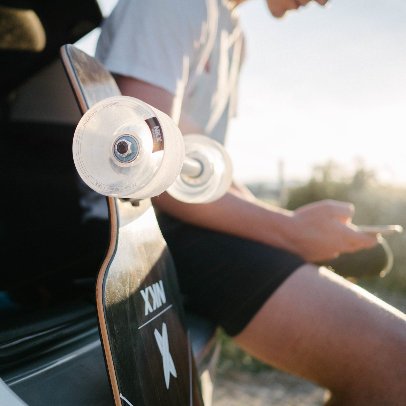 NKX Signature Fiberglas Longboard