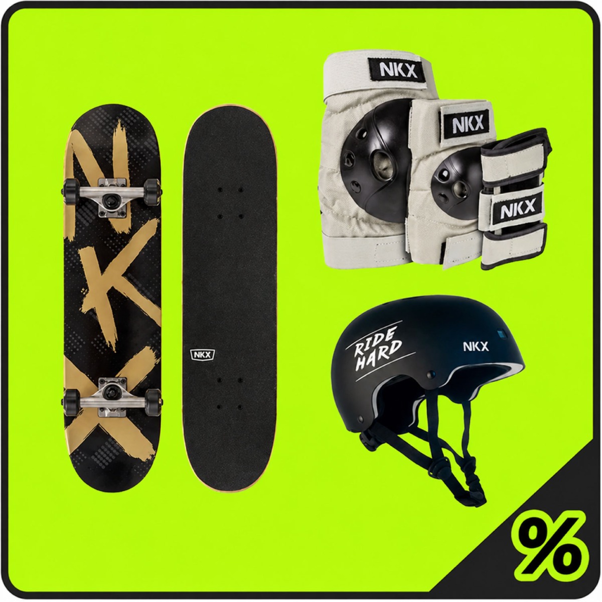 20% Extra Rabatt Skateboard Paket Kinder 4-8 Jahre