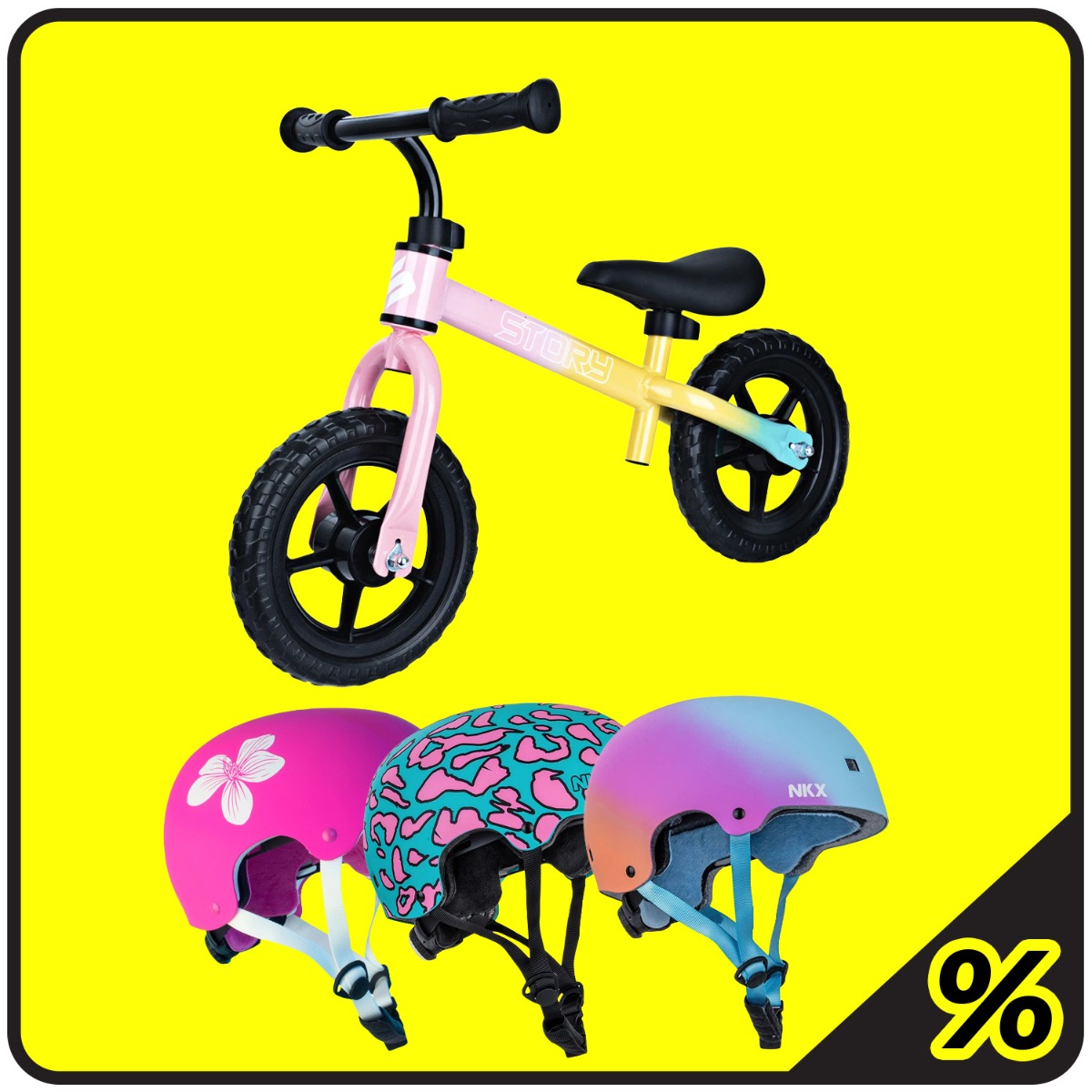 10% extra Rabatt Laufräder + Helm 1-4 Jahre