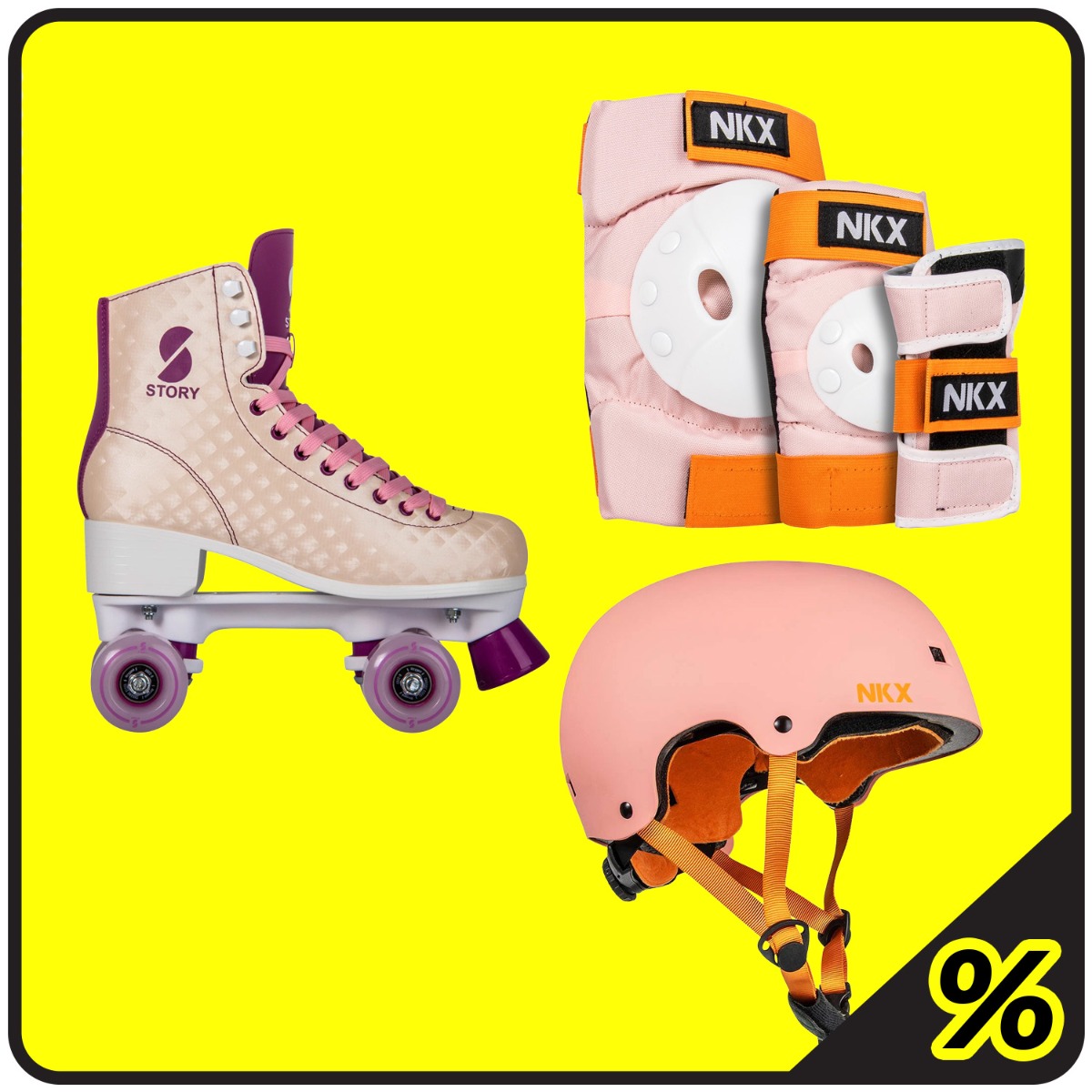 25% Extra Rabatt Kinder Rollschuhe Paket