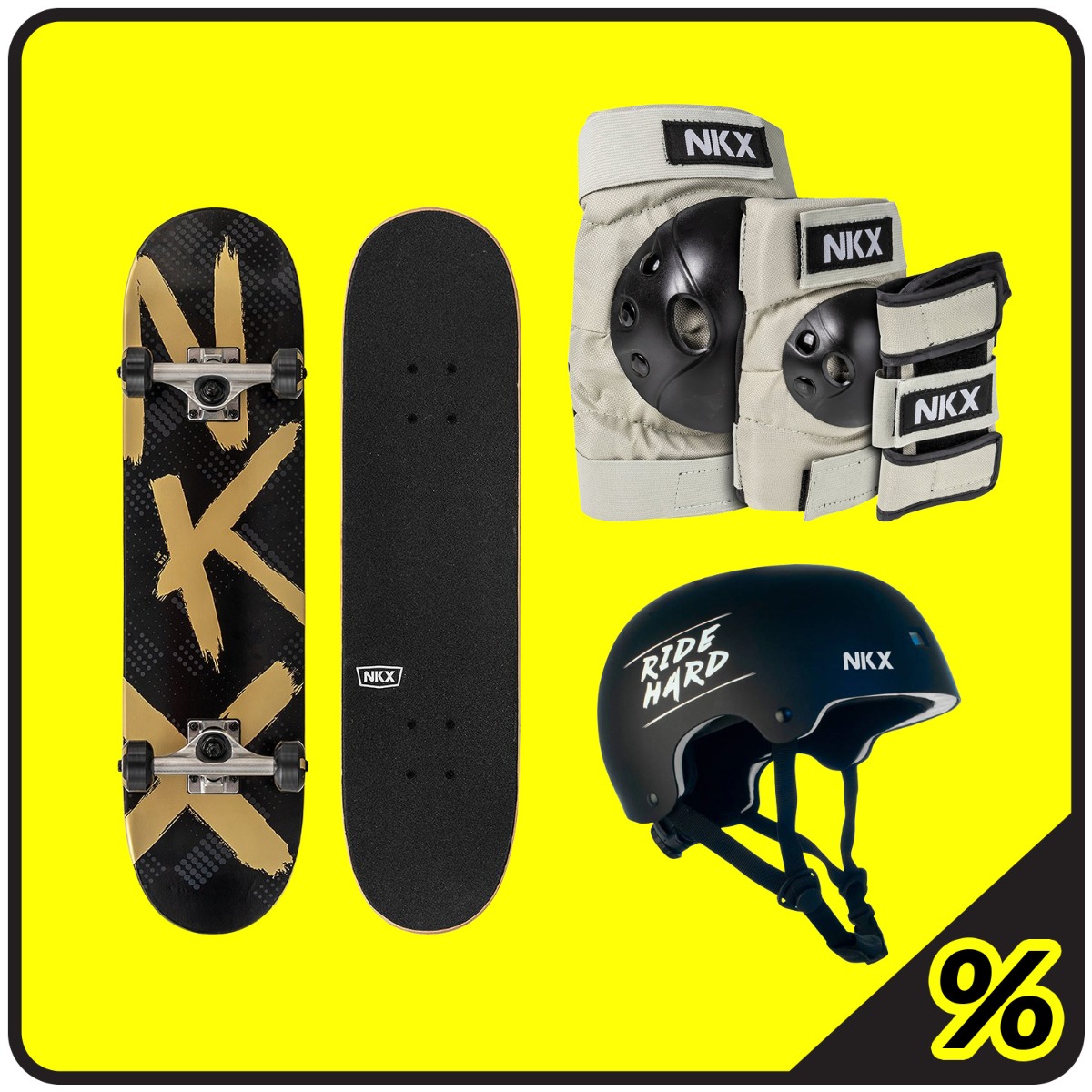 20% Extra Rabatt Skateboard Paket Kinder 4-8 Jahre