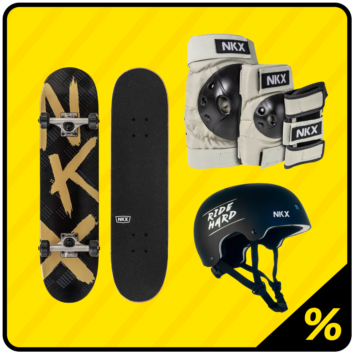 20% Extra Rabatt Skateboard Paket Kinder 4-8 Jahre