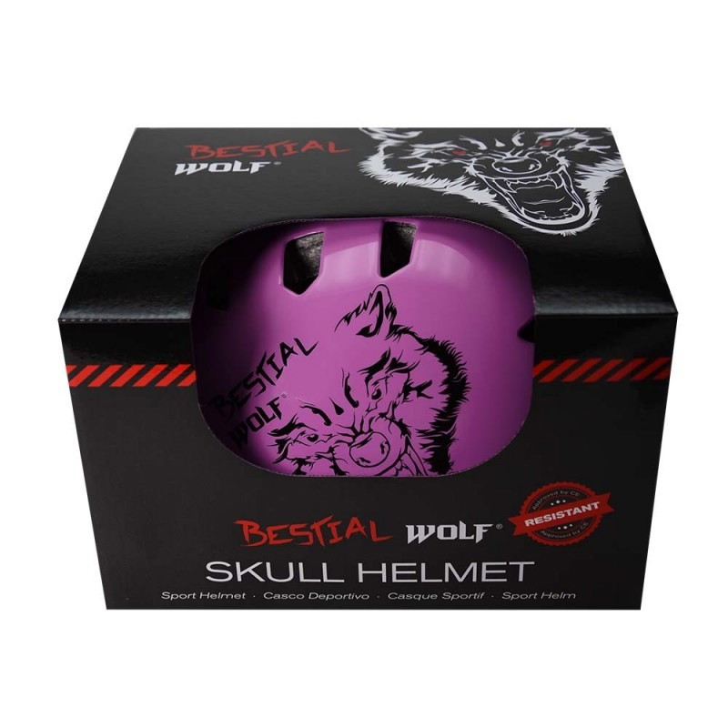 Bestial Wolf Skull Helm