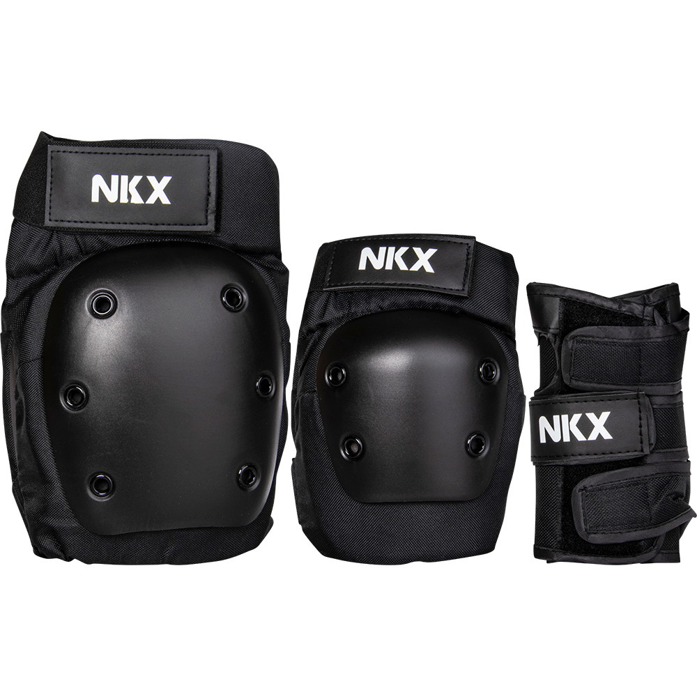 NKX 3er-Pack Pro Schutz-set - Knieschützer, Ellenbogenschützer und Handgelenkschützer