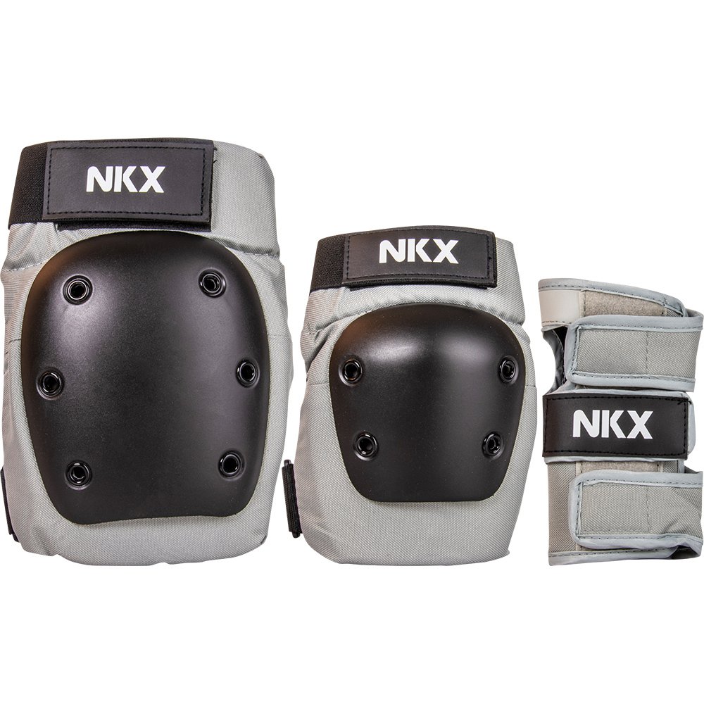 NKX 3er-Pack Pro Schutz-set - Knieschützer, Ellenbogenschützer und Handgelenkschützer