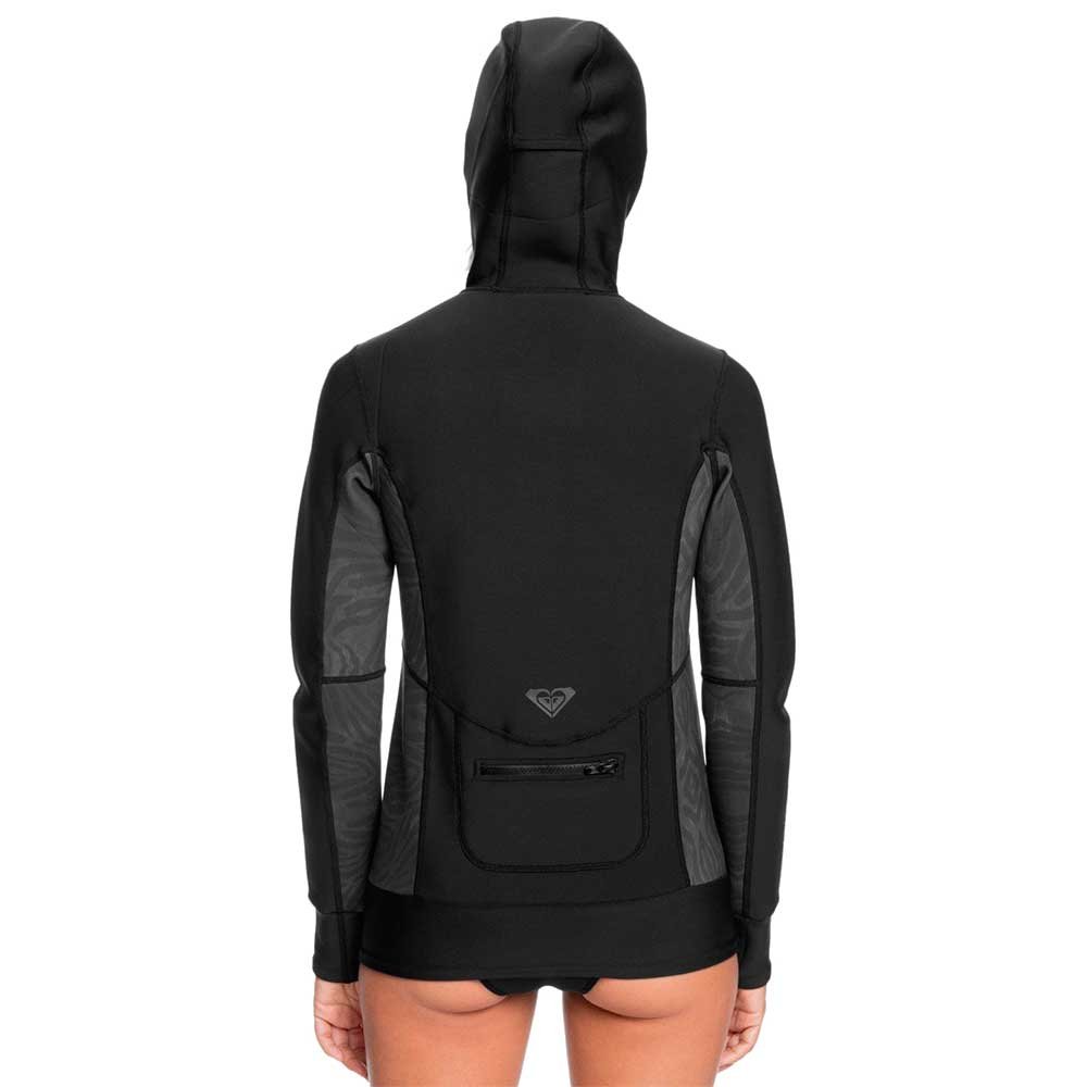 Roxy Syncro 1mm Neoprenanzugjacke mit Kapuze