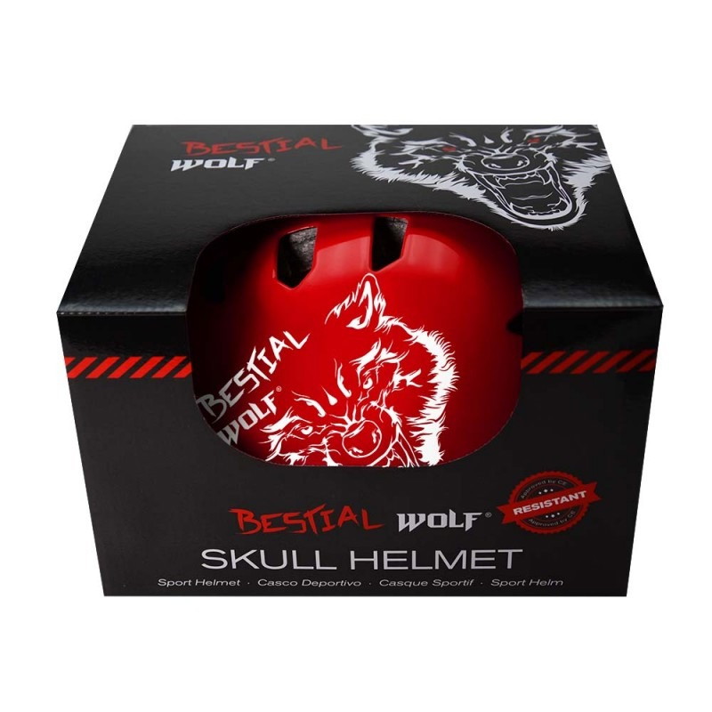 Bestial Wolf Skull Helm