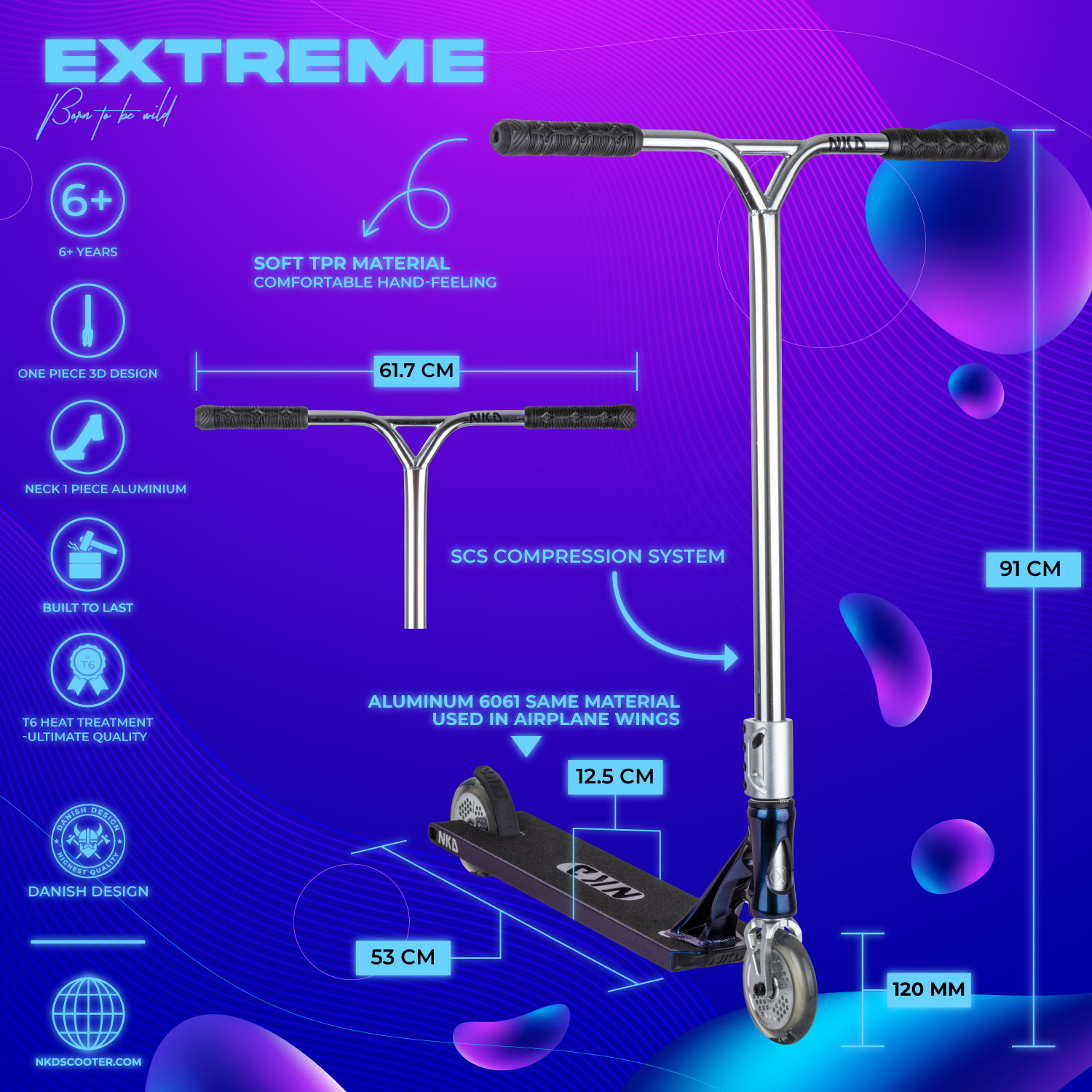 NKD Extreme Stunt Scooter