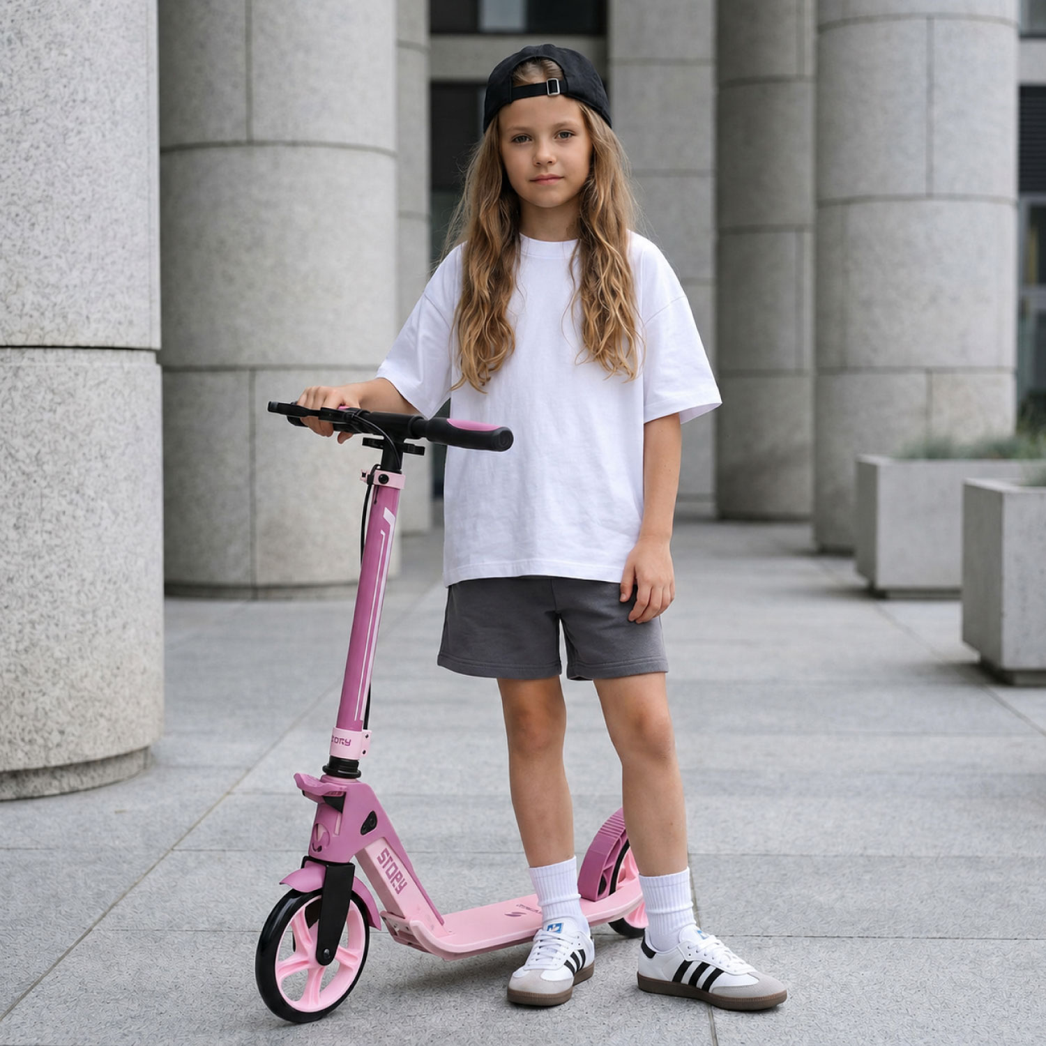 Story Fold & Ride – Klappbarer Scooter