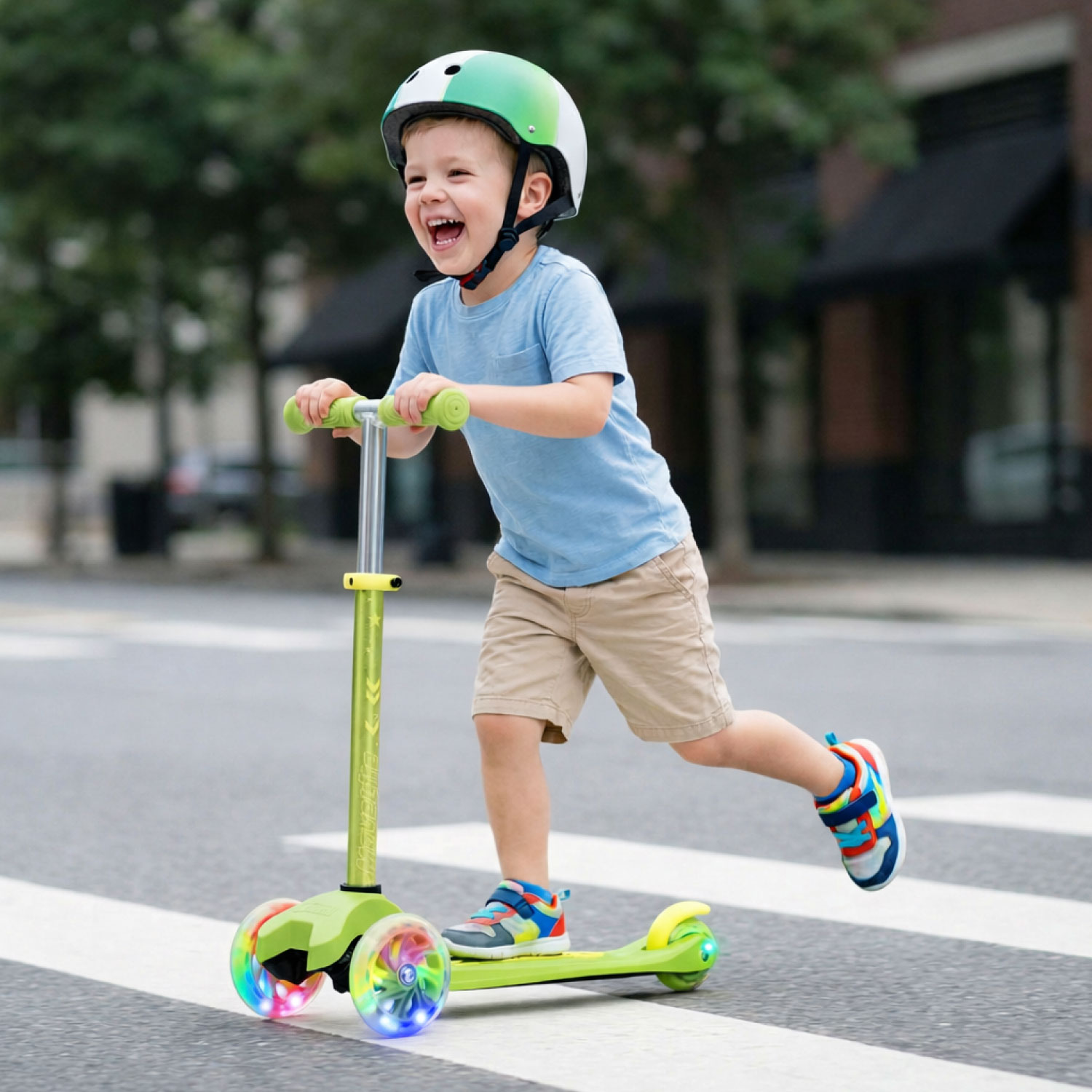 Story MoveLite 3-Rad LED-Kinderroller