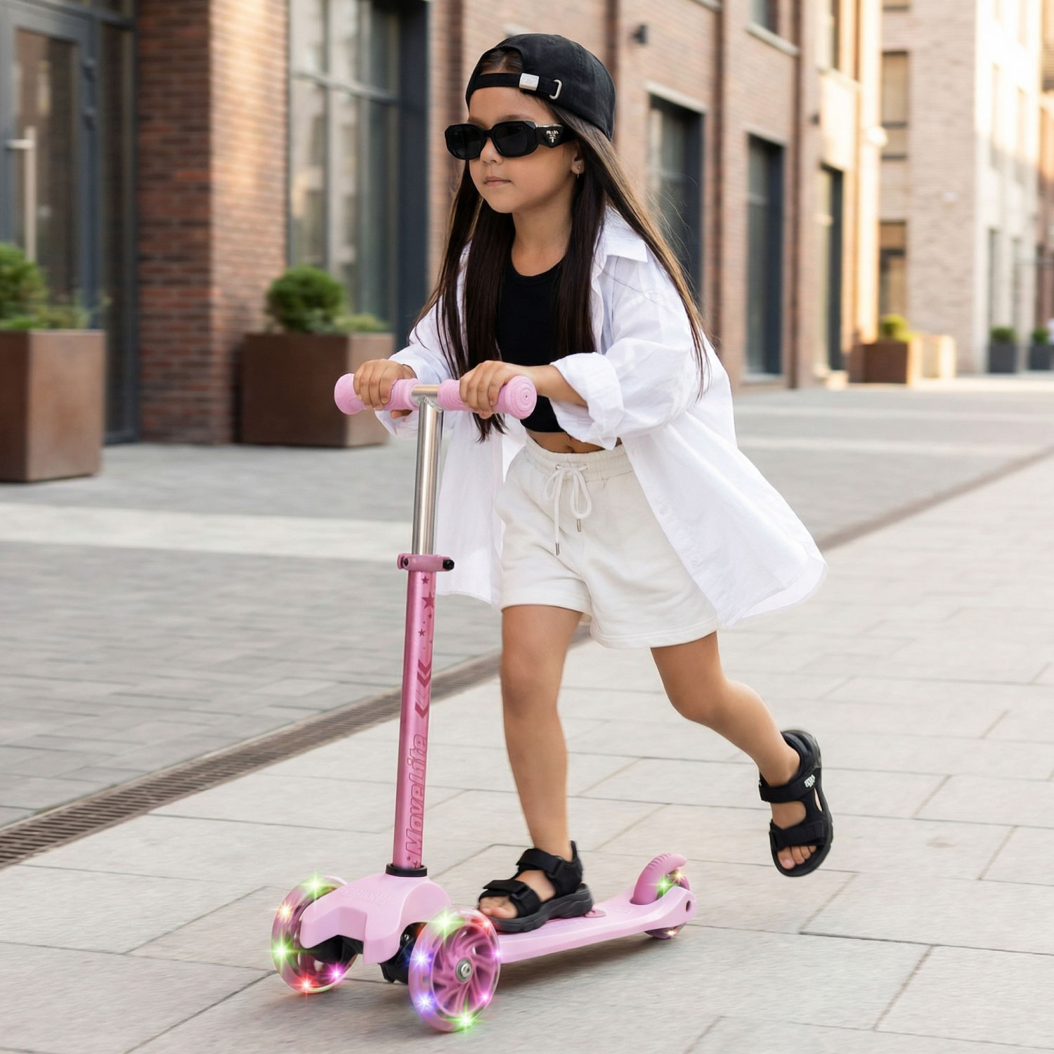 Story MoveLite 3-Rad LED-Kinderroller